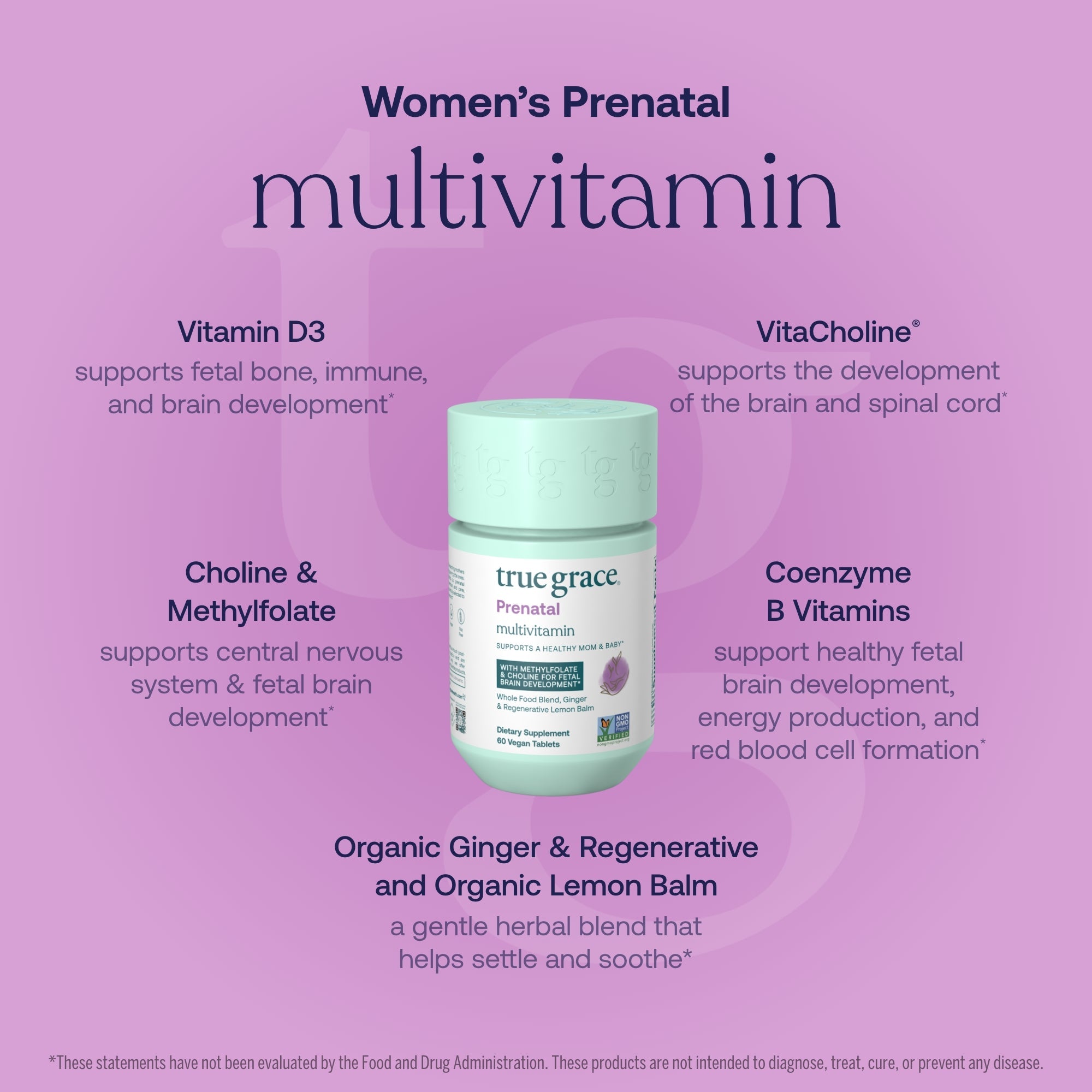 Prenatal Multivitamin Tablets - Supports A Healthy Mom & Baby*
