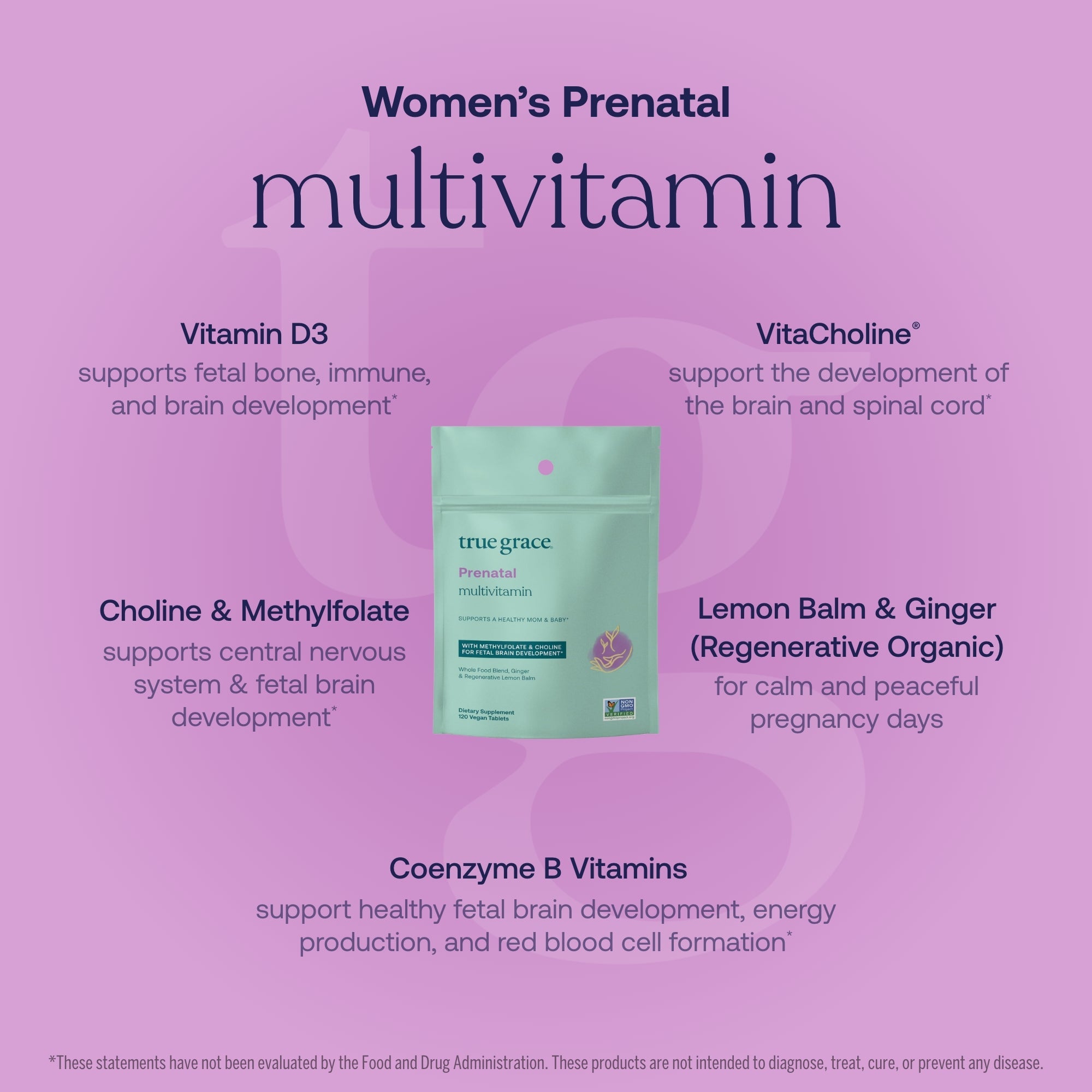 Prenatal Multivitamin Tablets - Refill Pouch