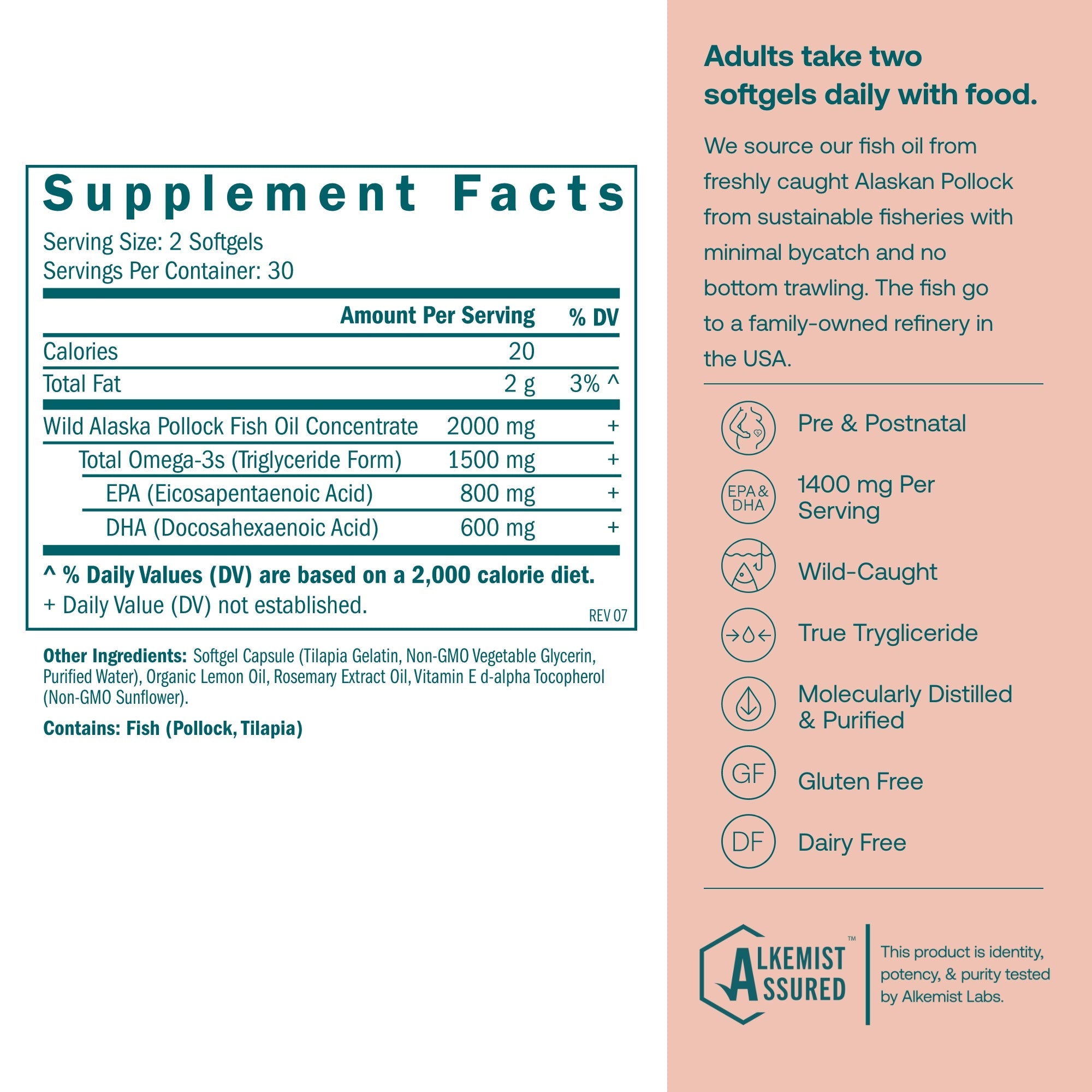 Prenatal DHA Softgels - Brain & Eye Development*
