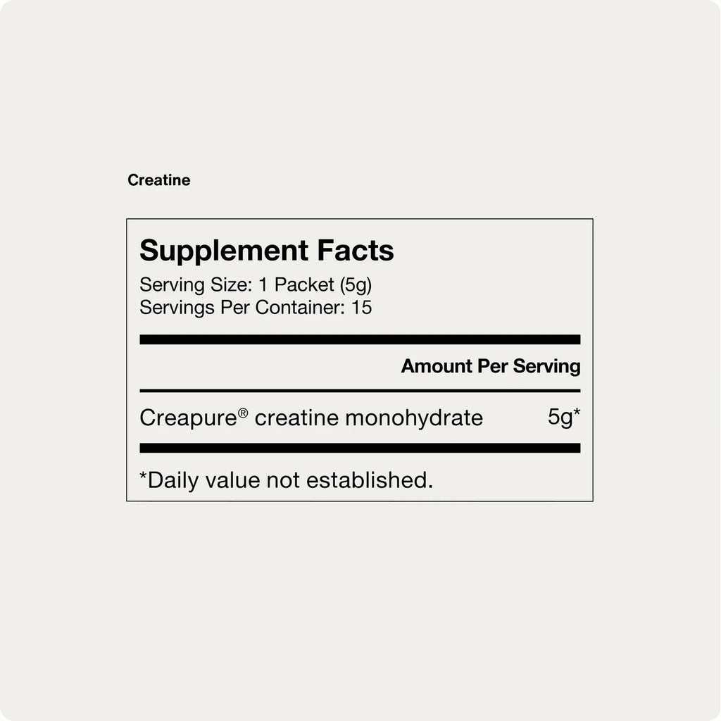 Creatine - Creapure - Single Serve