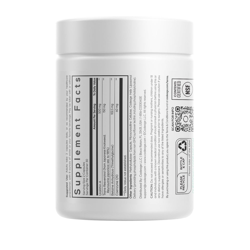Liposomal Urolithin A