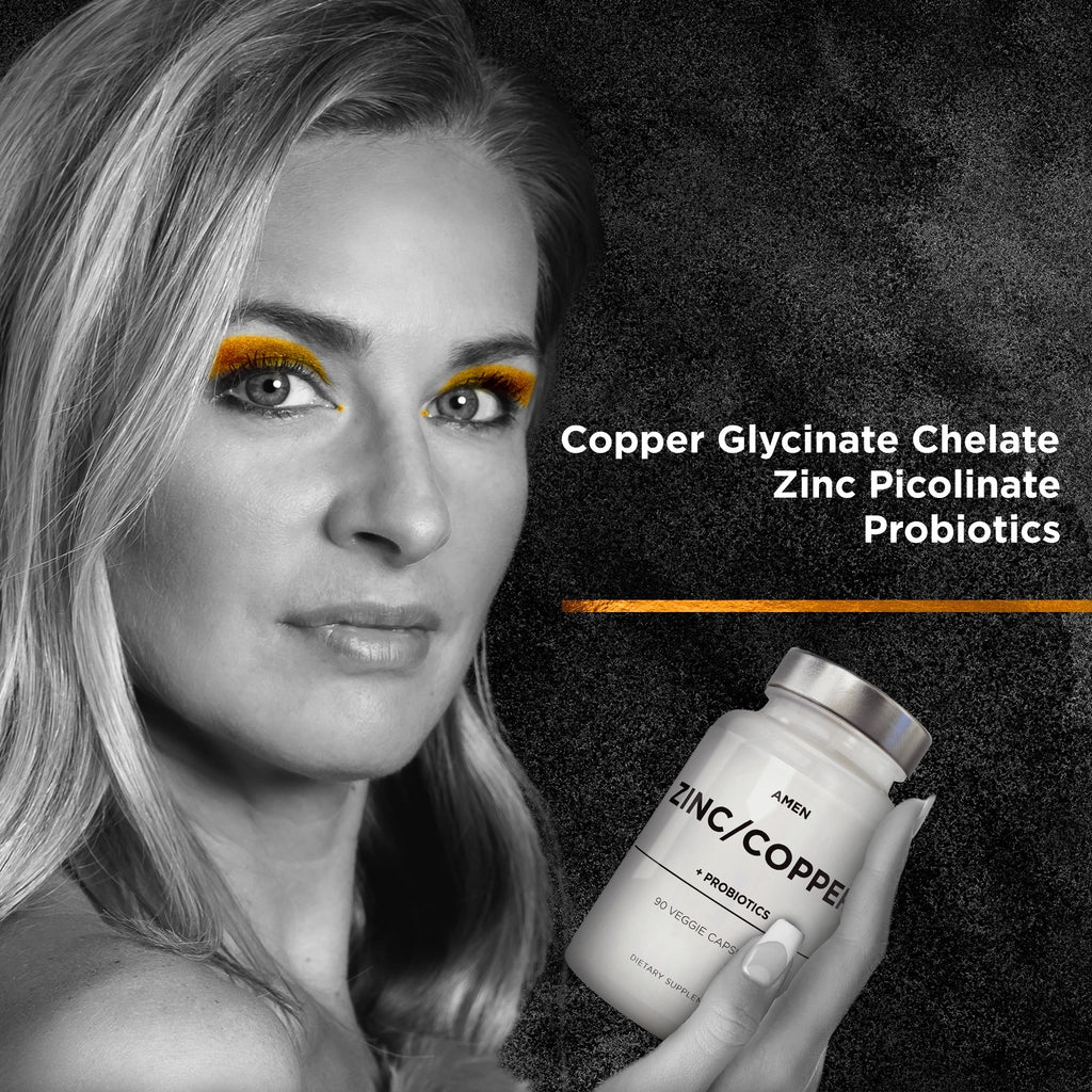 Amen Zinc Copper with Probiotics