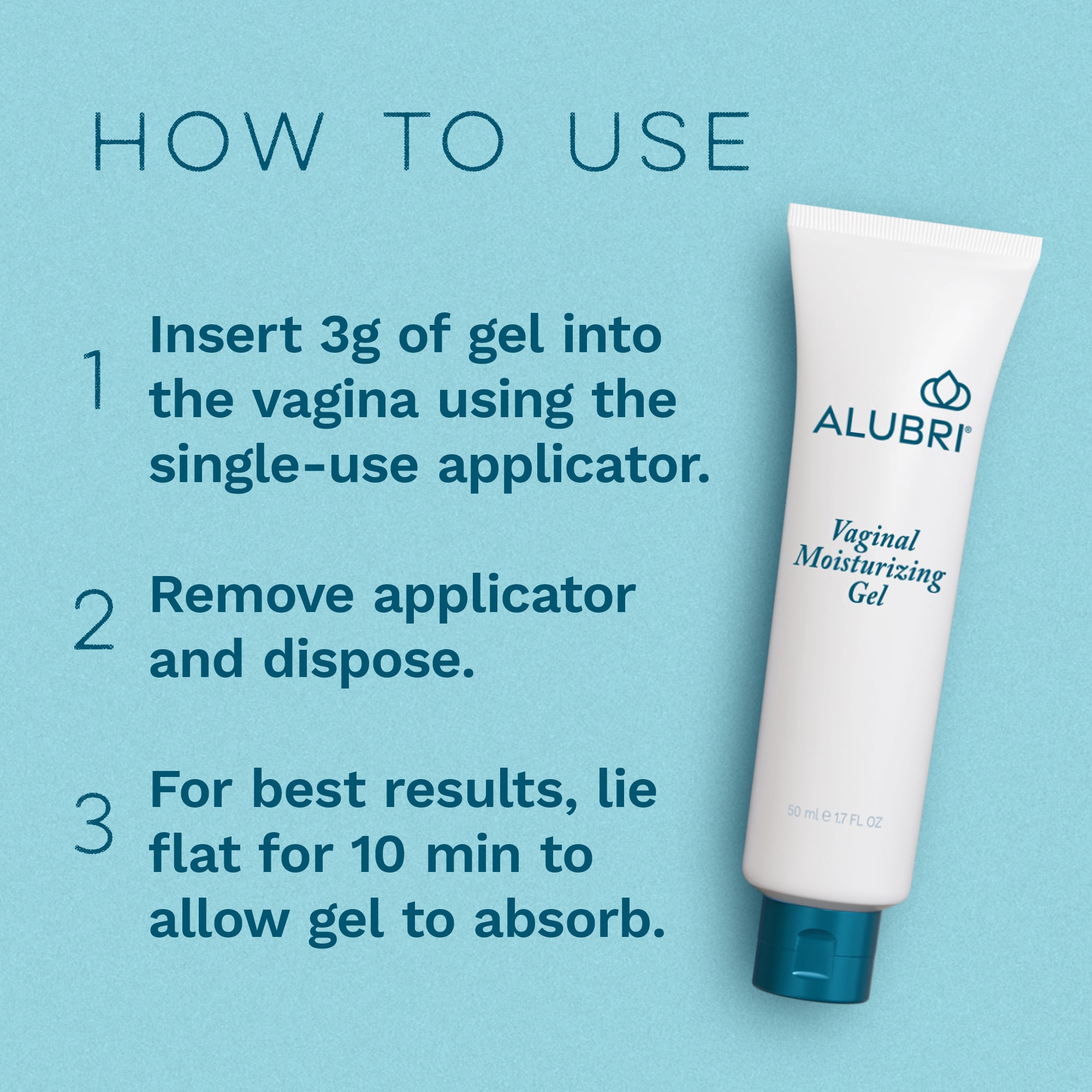 Internal Vaginal Moisturizing Gel for Dryness & Comfort