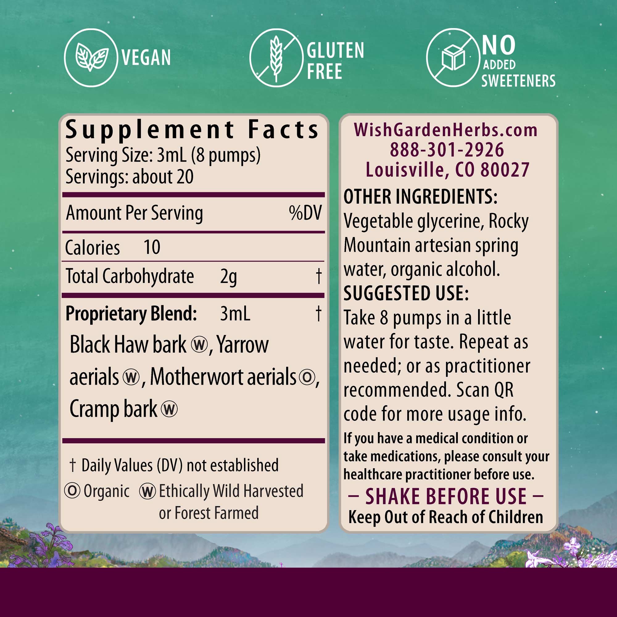 AfterEase Herbal Supplement - For Afterbirth Contractions - Herbal Supplement