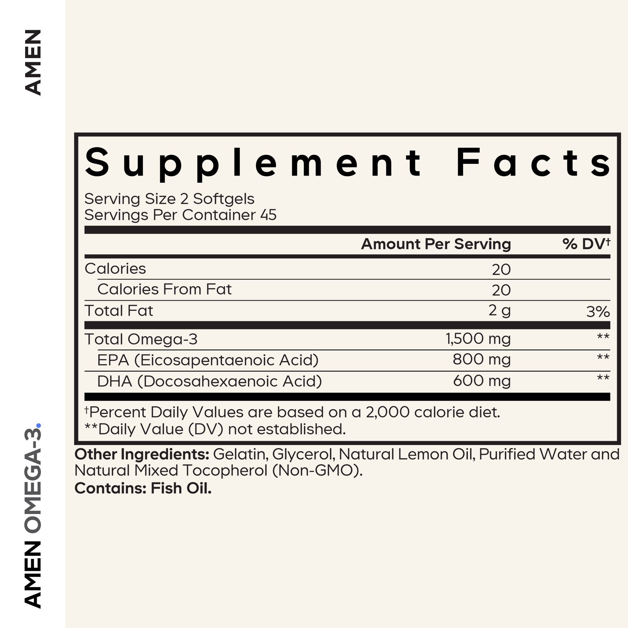 Amen Omega-3