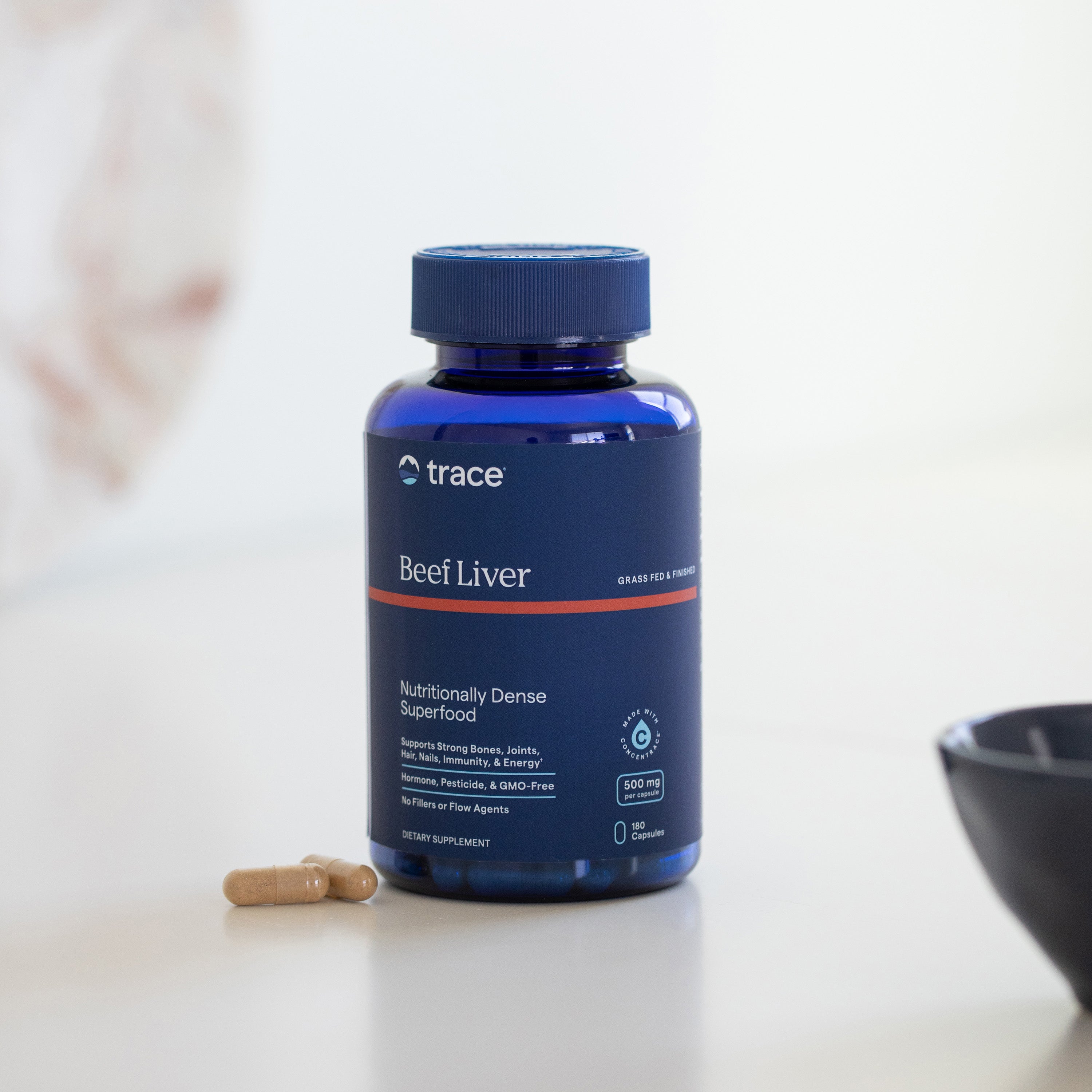 Beef Liver Capsules, 500 mg