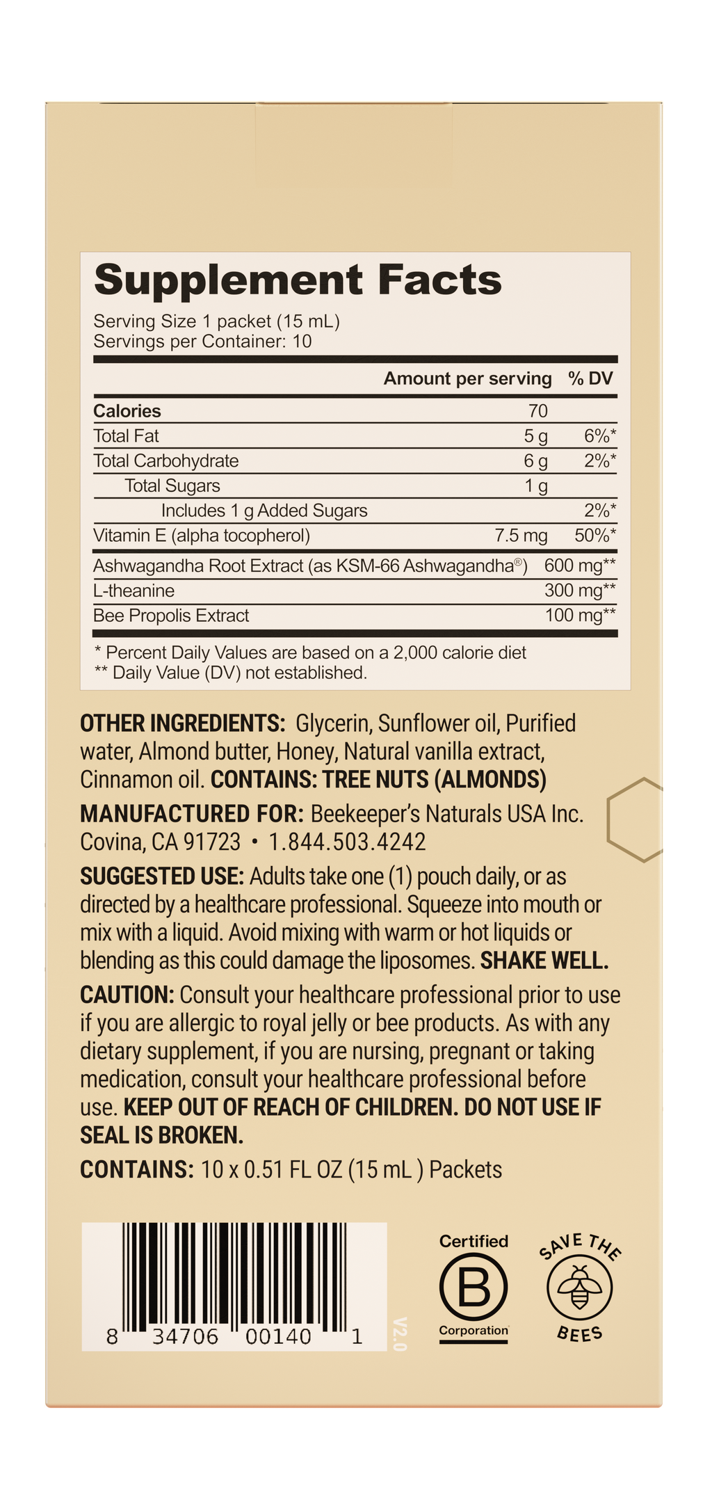 Stress Support Liposomal