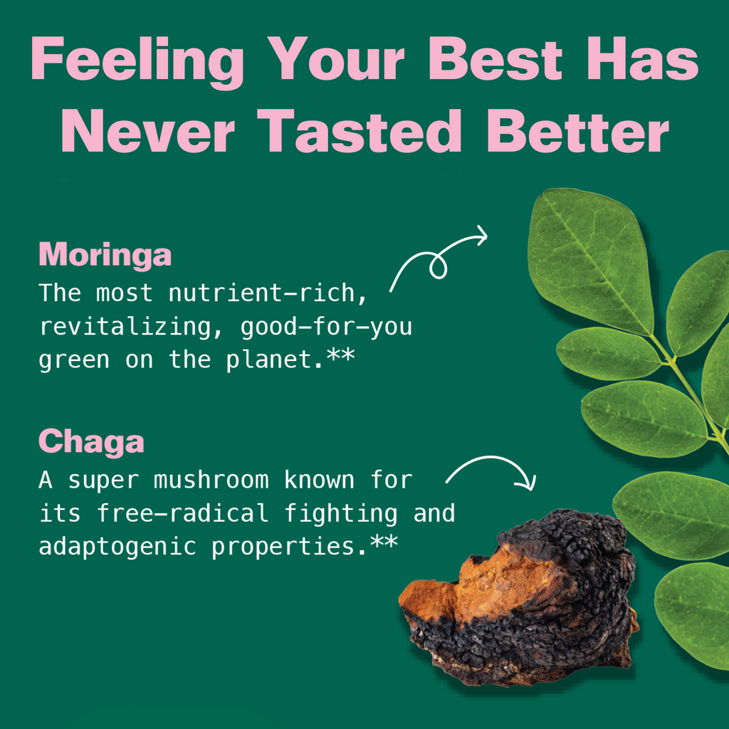 Moringa & Chaga Mushroom SuperGummies