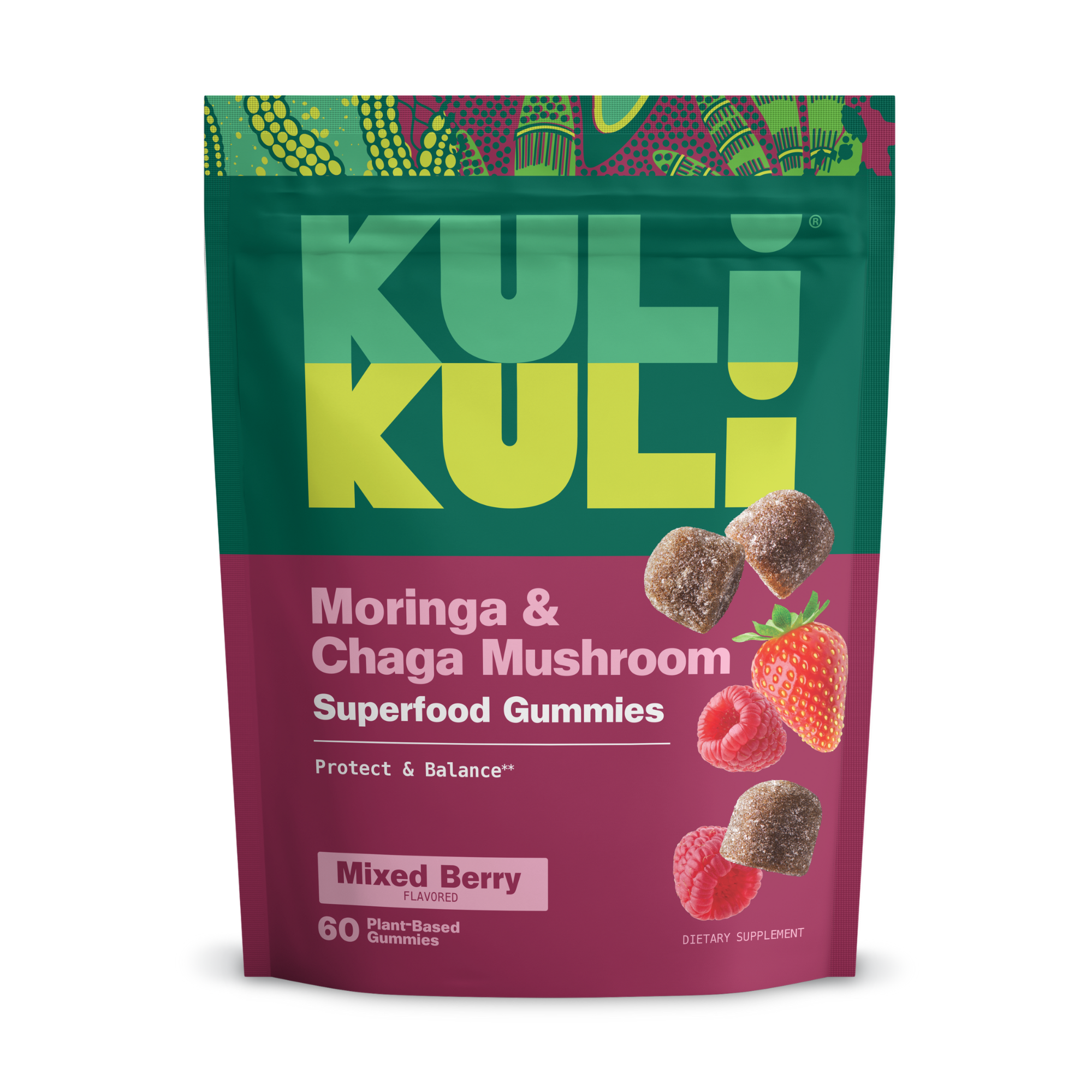 Moringa & Chaga Mushroom SuperGummies