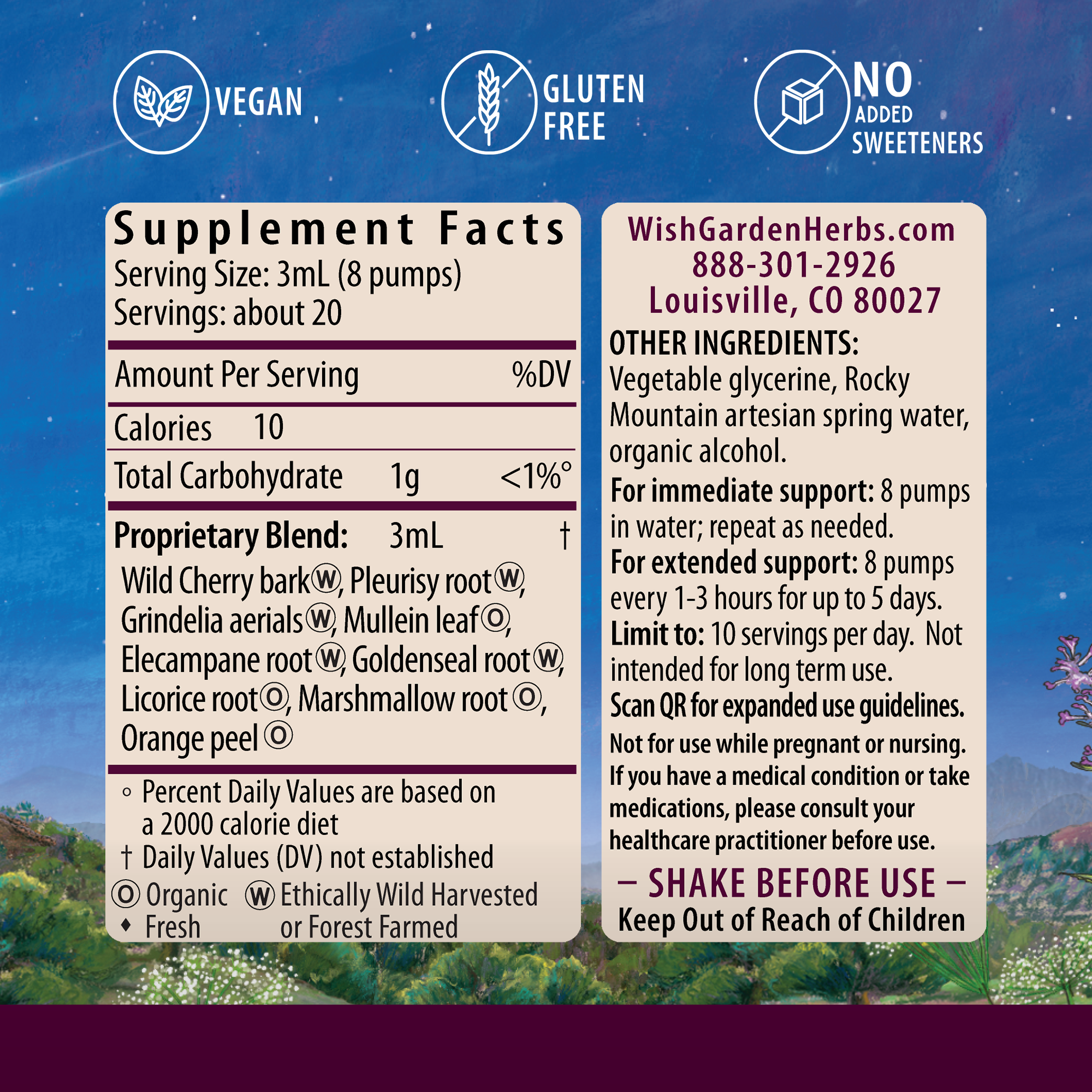 Serious Cough - Herbal Supplement