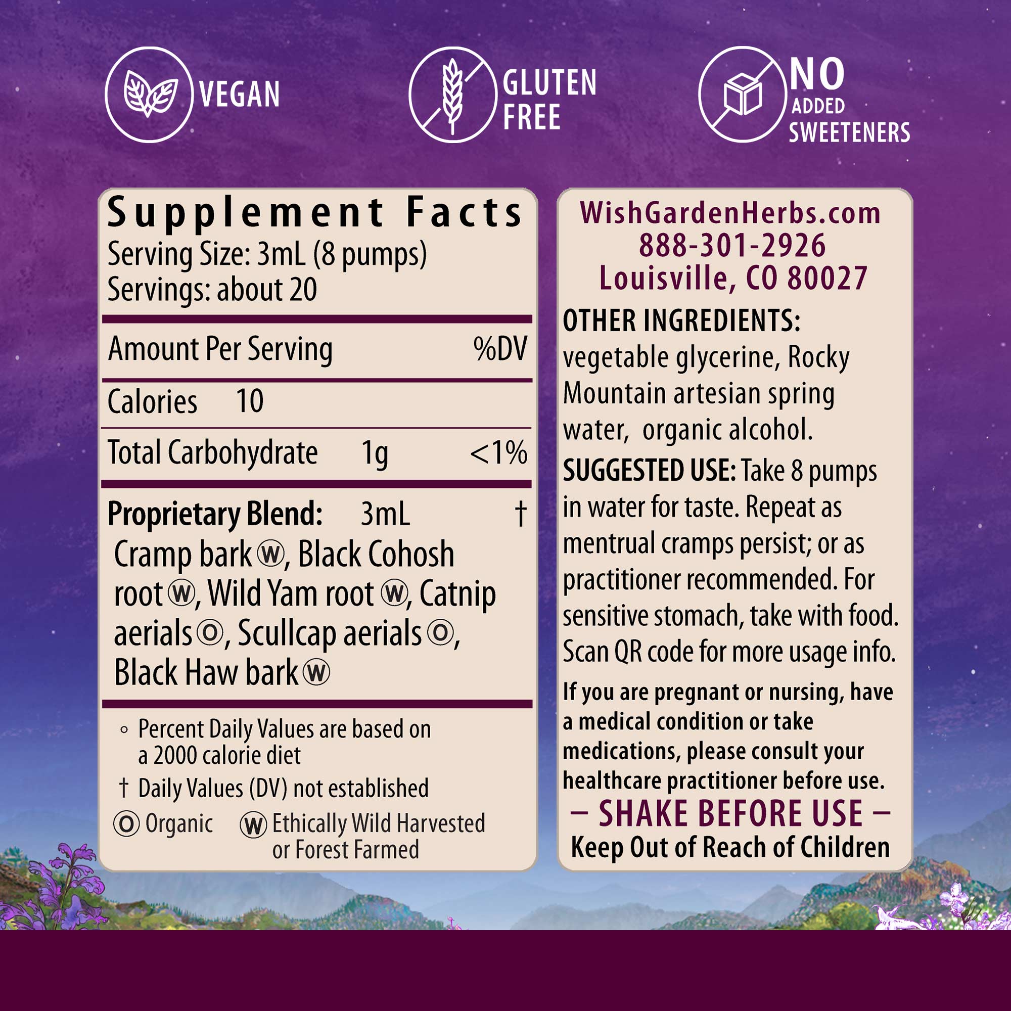 Cramp Release - Herbal Supplement