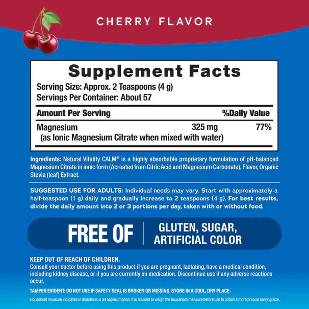 MAXCALM Powder Cherry
