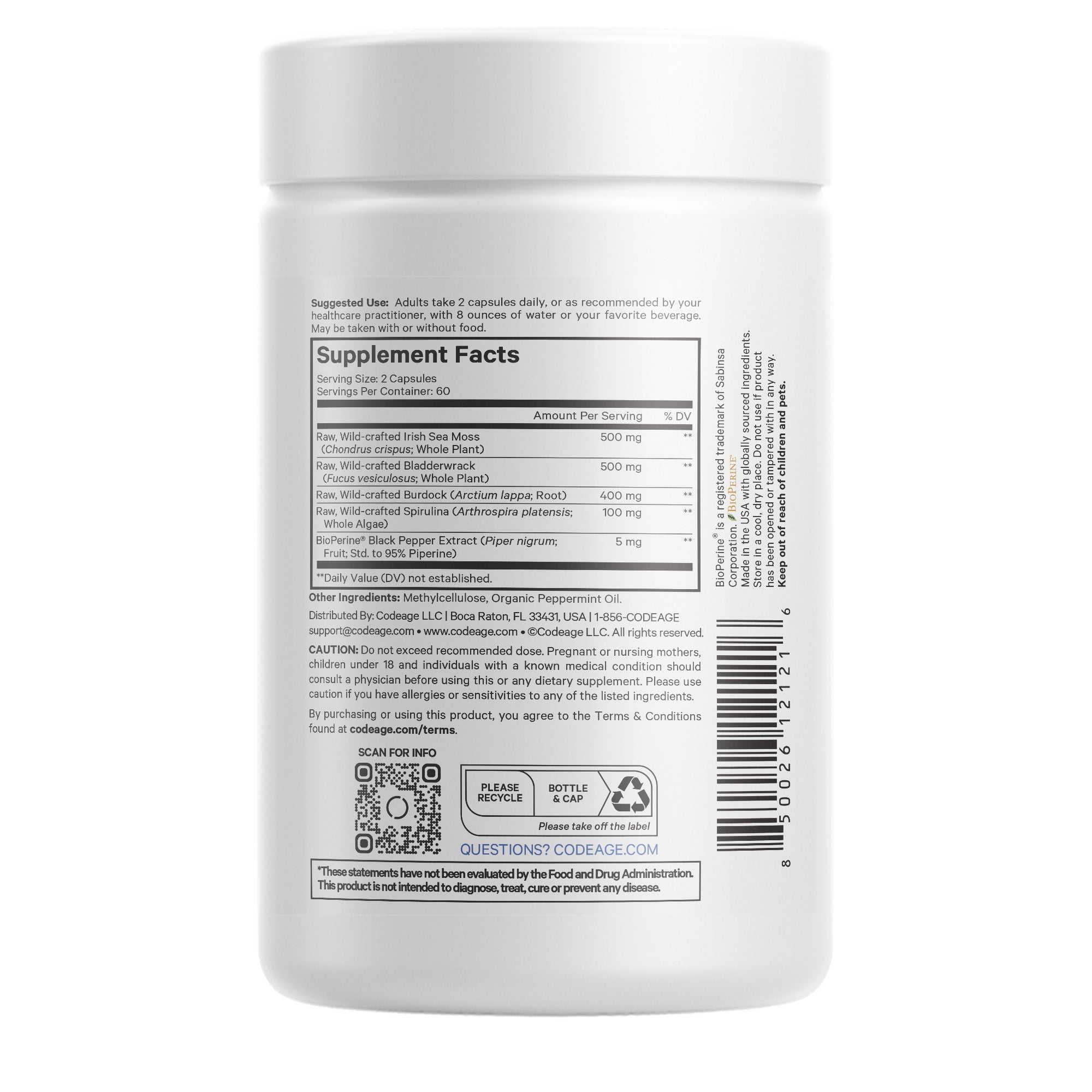 Sea Moss Wild Crafted