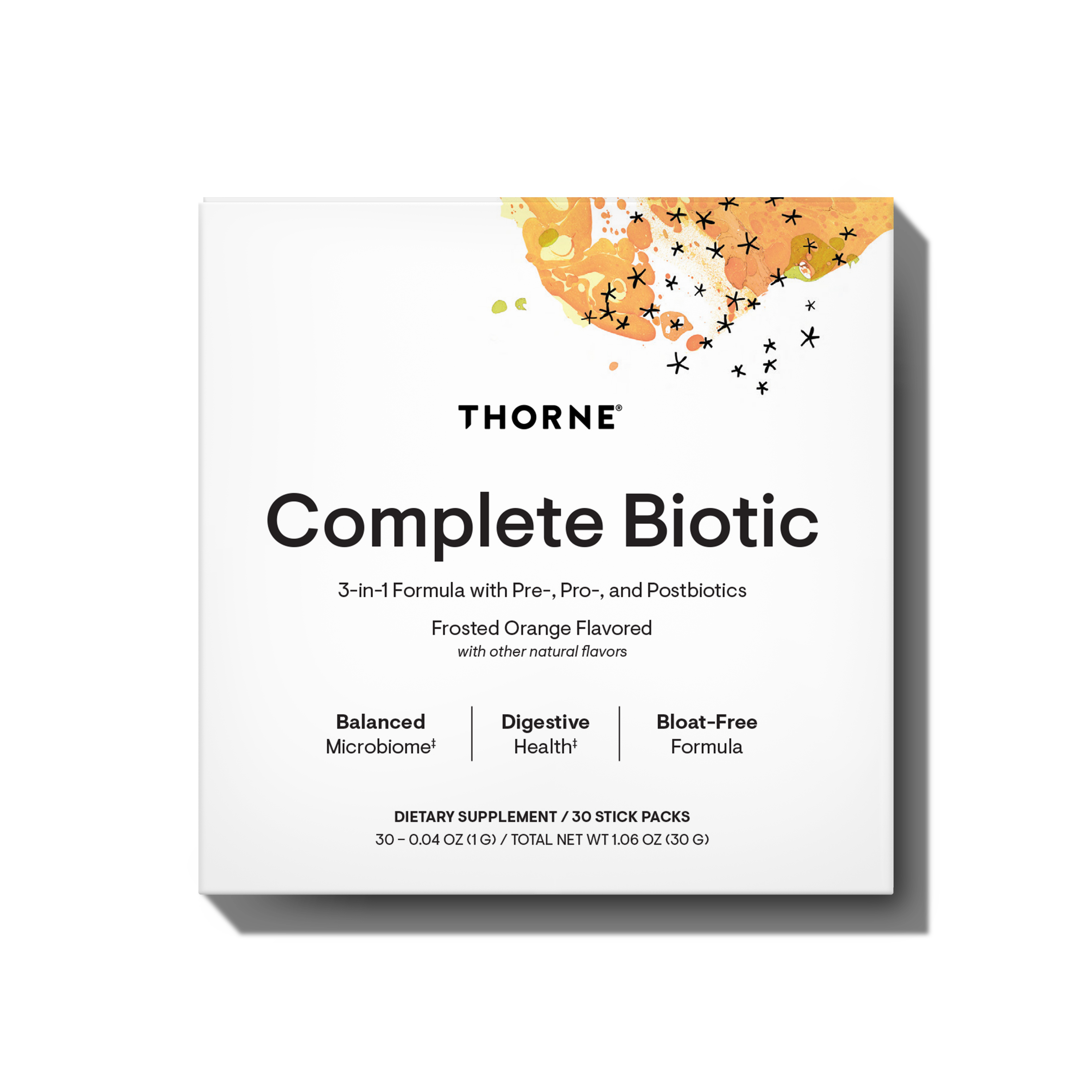 Complete Biotic Powder Packets, 3-in-1 Formula