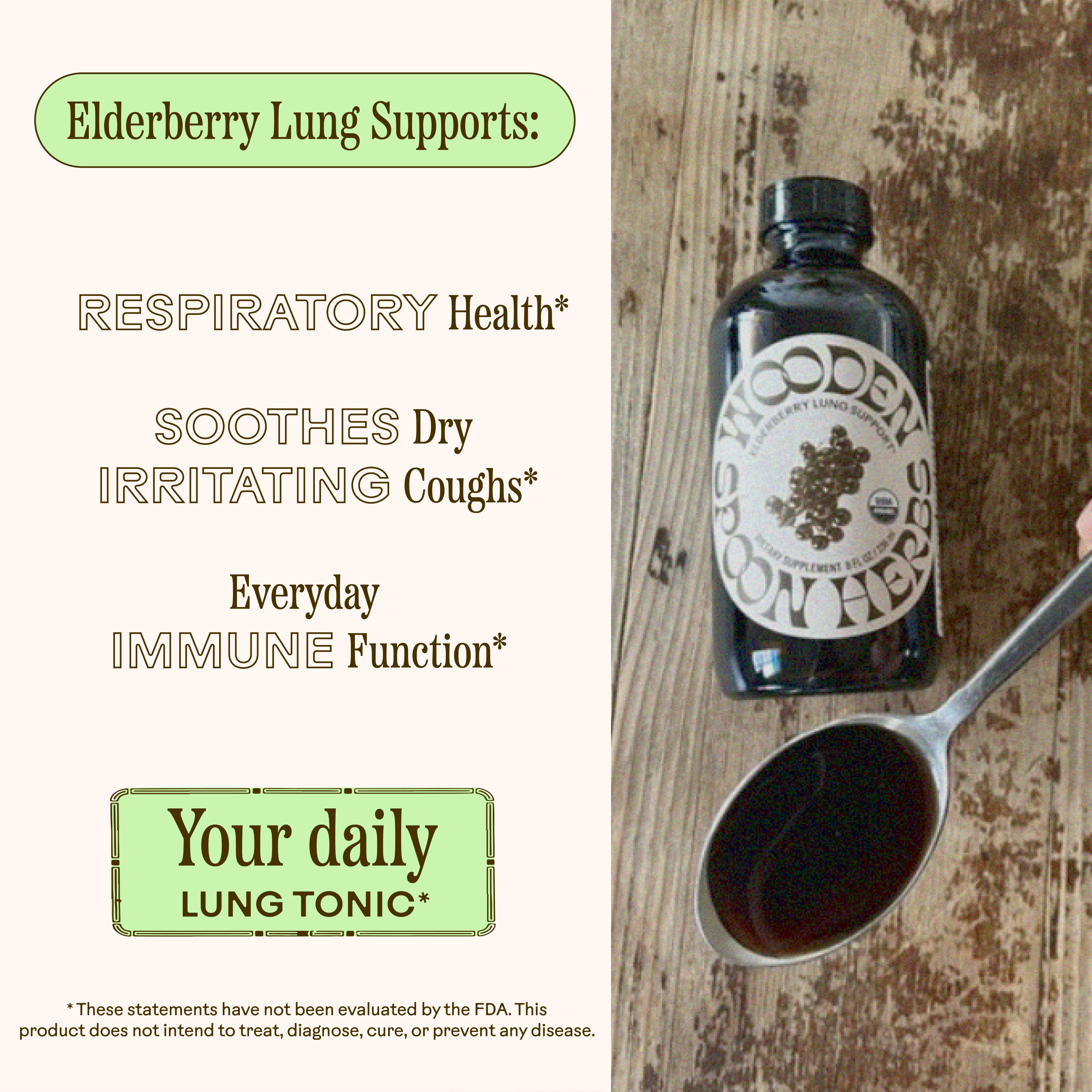 Elderberry Lung Support Tonic