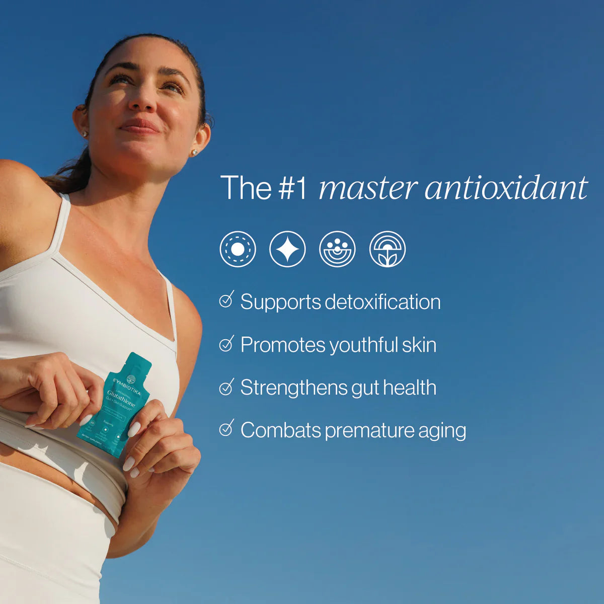Liposomal Glutathione Liquid Packets - Gut + Skin Support*