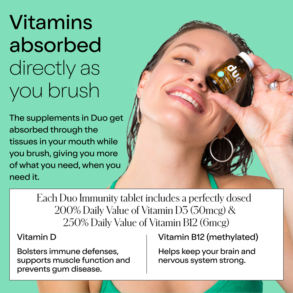 Vitamin D Toothpaste Tablets