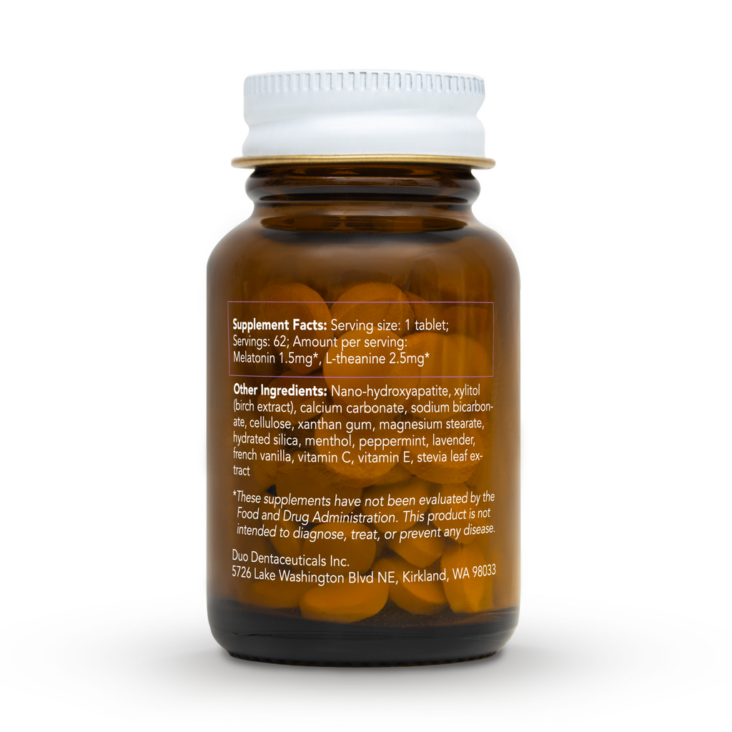 Melatonin Toothpaste Tablets