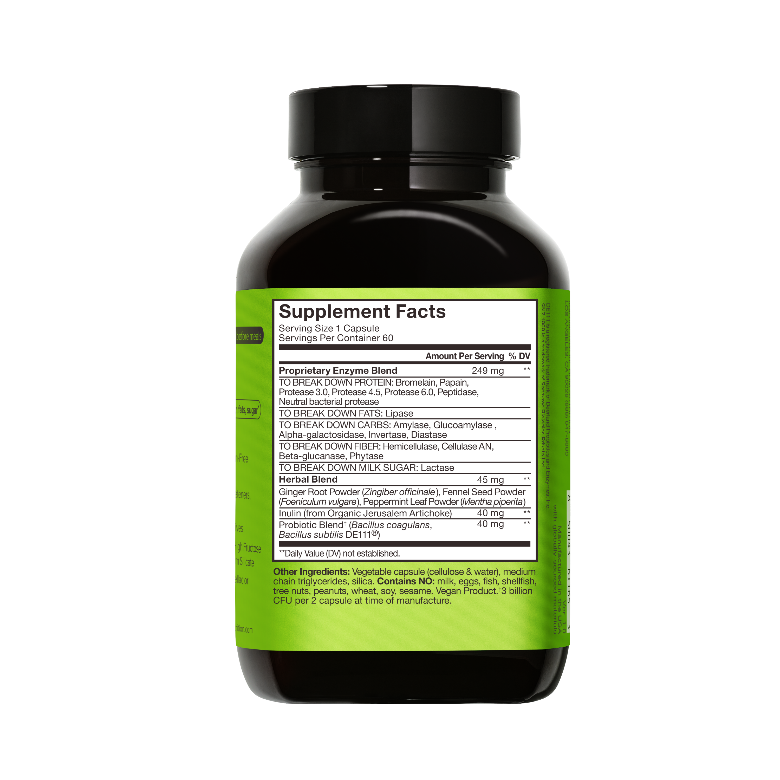 Flatter Me -  Debloat Enzymes + Pre and Probiotics For Regularity