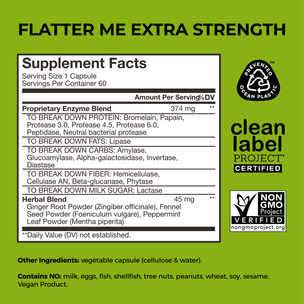 Flatter Me Extra Strength - For Bloat Relief