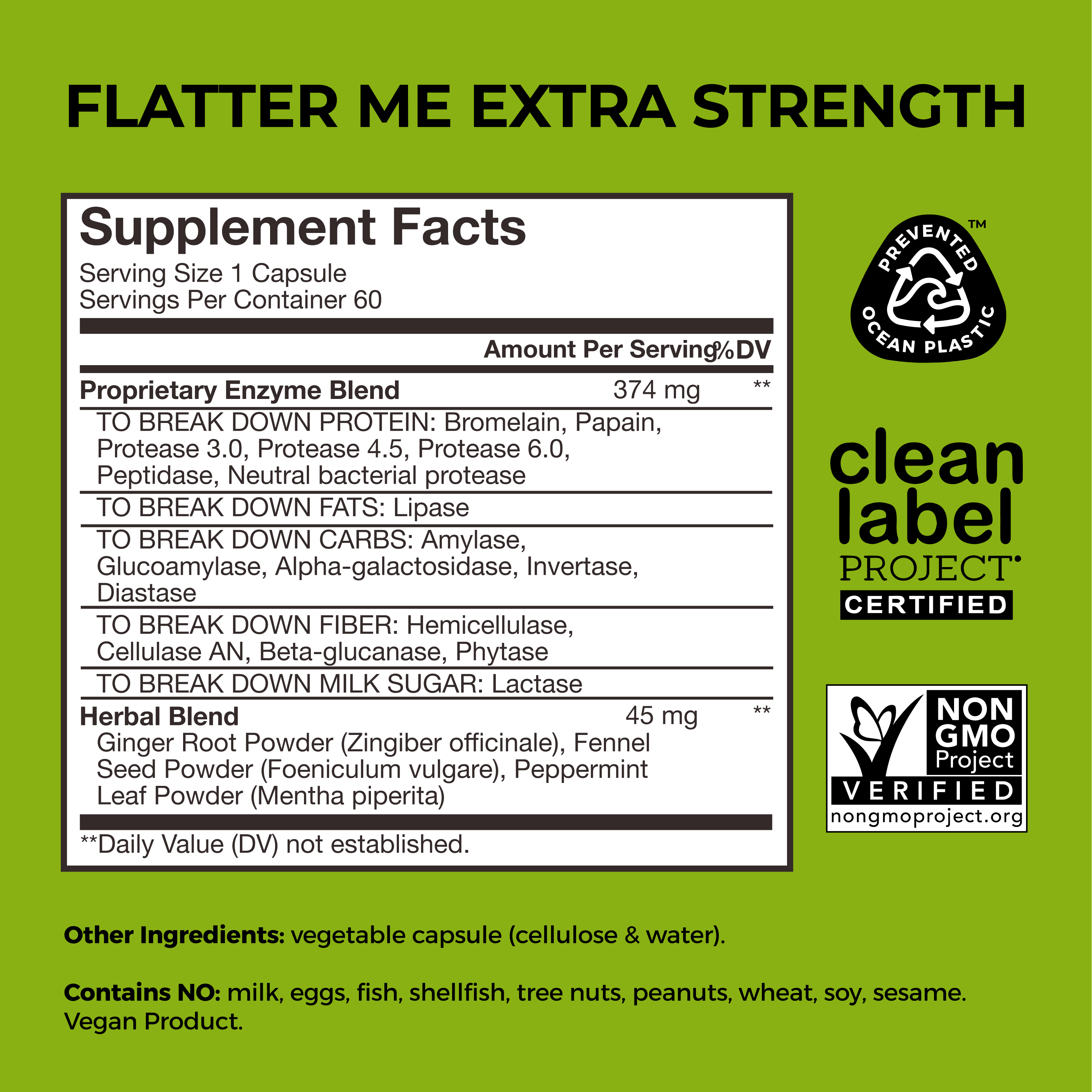 Flatter Me Extra Strength - For Bloat Relief