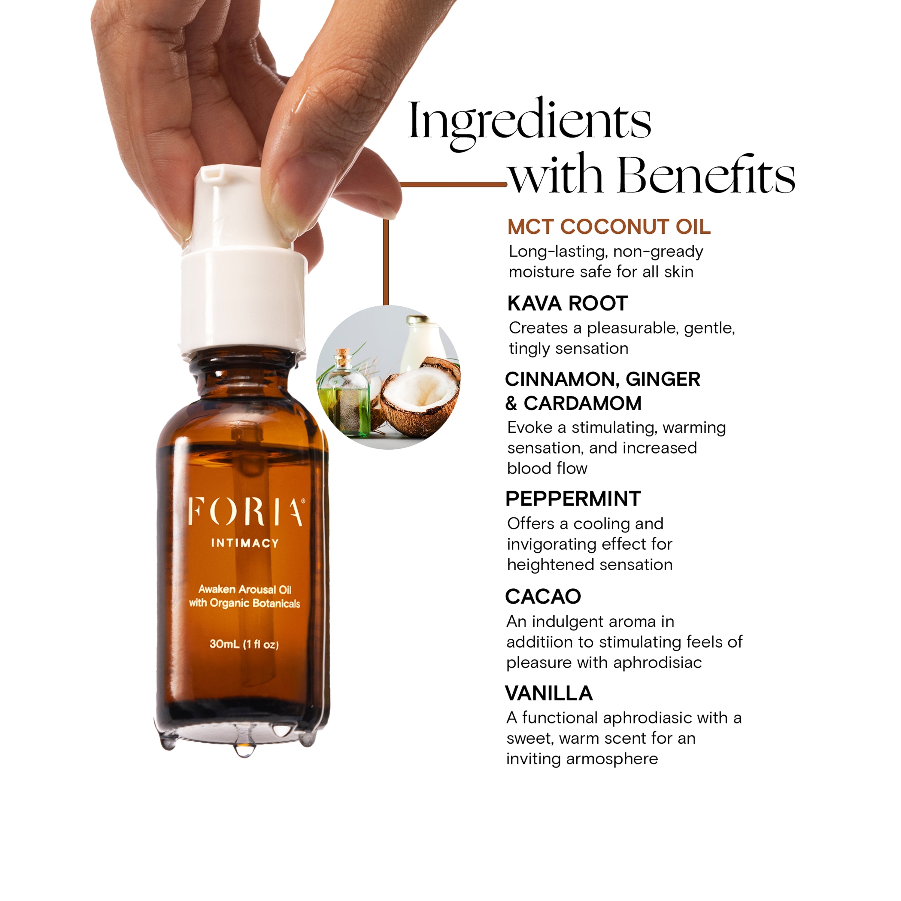 Intimacy Awaken Arousal Oil with Organic Botanicals