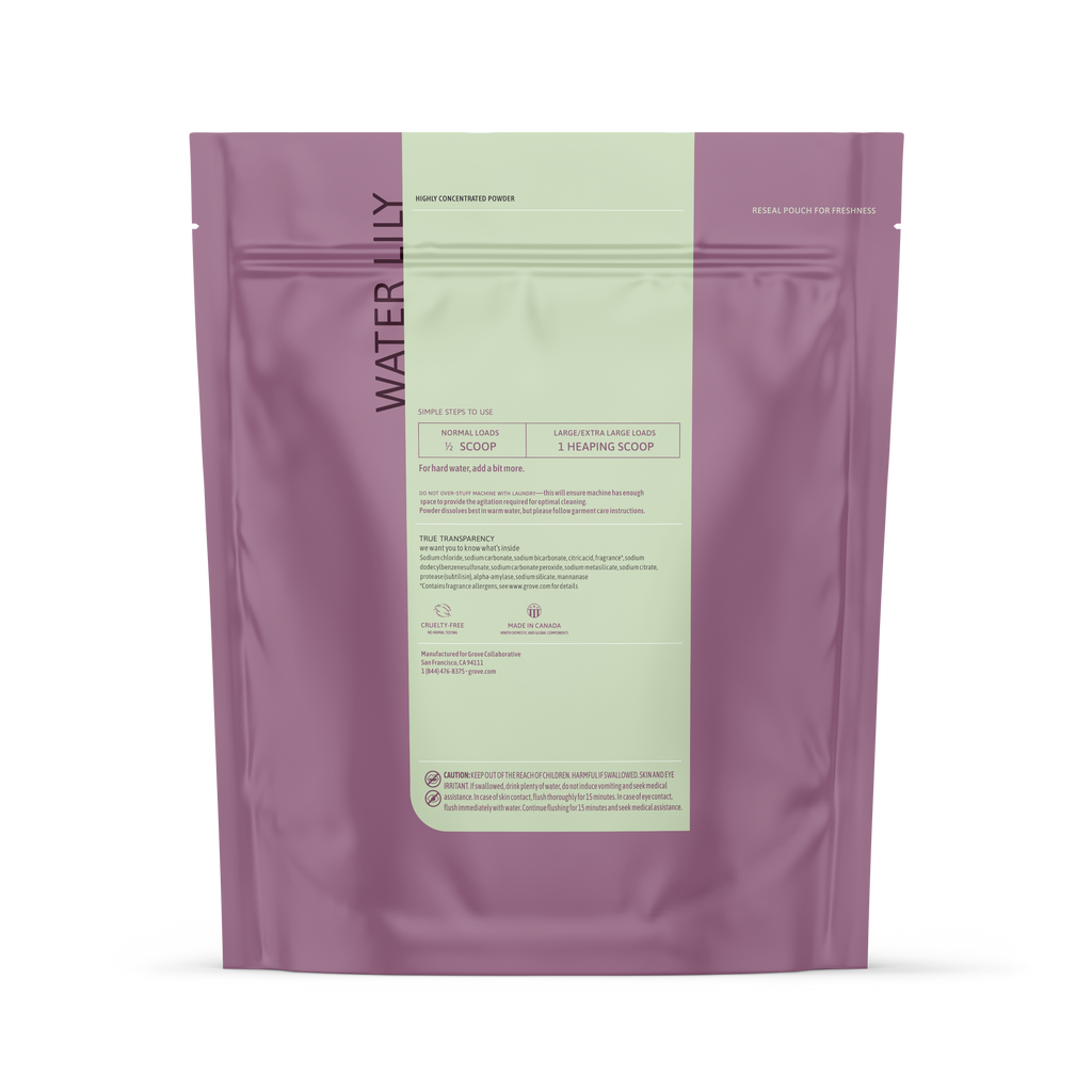 3 in 1 Laundry Detergent Powder - Water Lily
