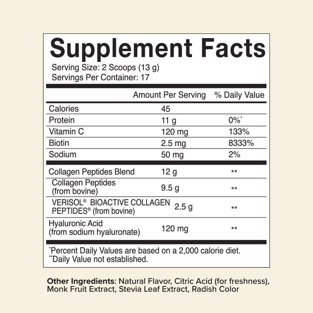 Beauty Boost Advanced Collagen Peptides Powder