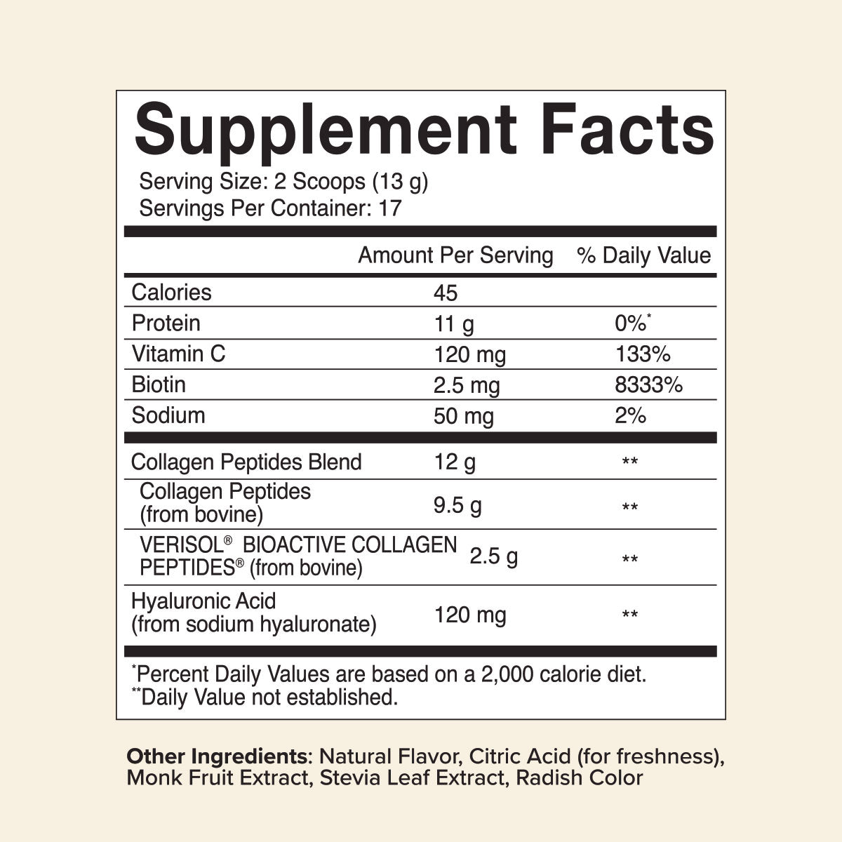 Beauty Boost Advanced Collagen Peptides Powder