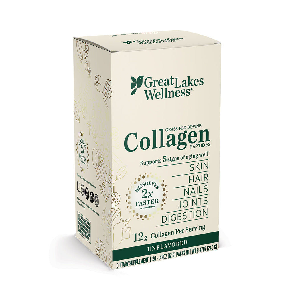 Bovine Collagen Peptides Dissolvable Powder Sticks