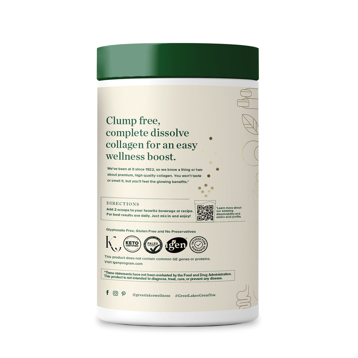 Bovine Collagen Peptides Powder, Unflavored