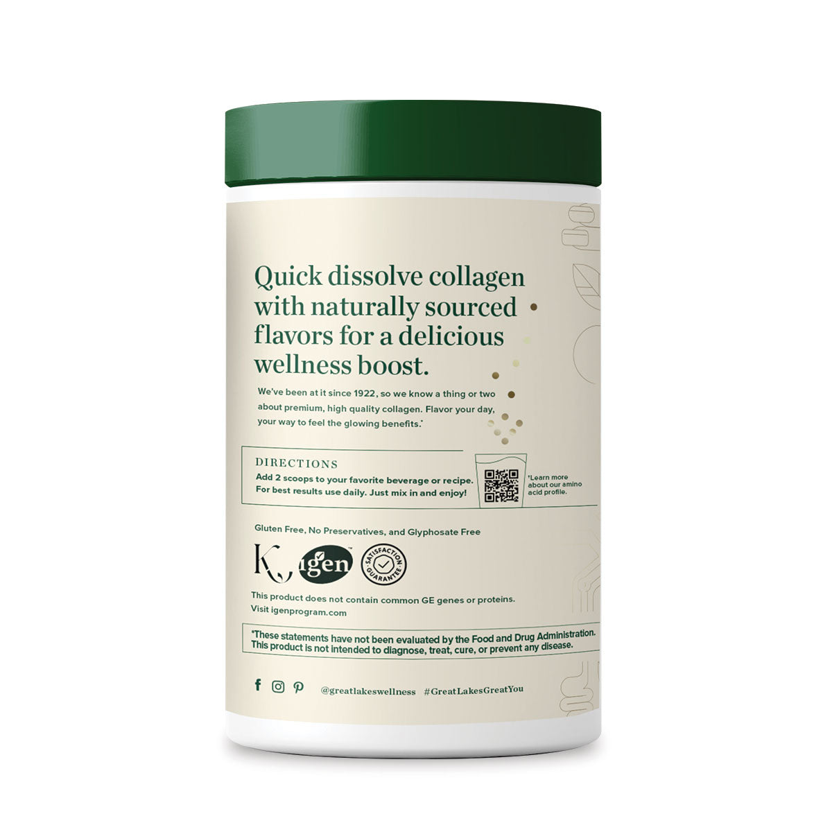Bovine Collagen Peptides Powder, Flavored