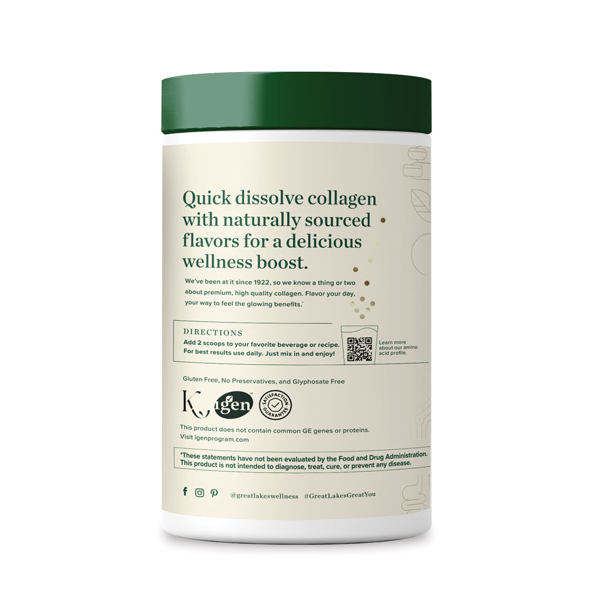 Bovine Collagen Peptides Powder, Flavored