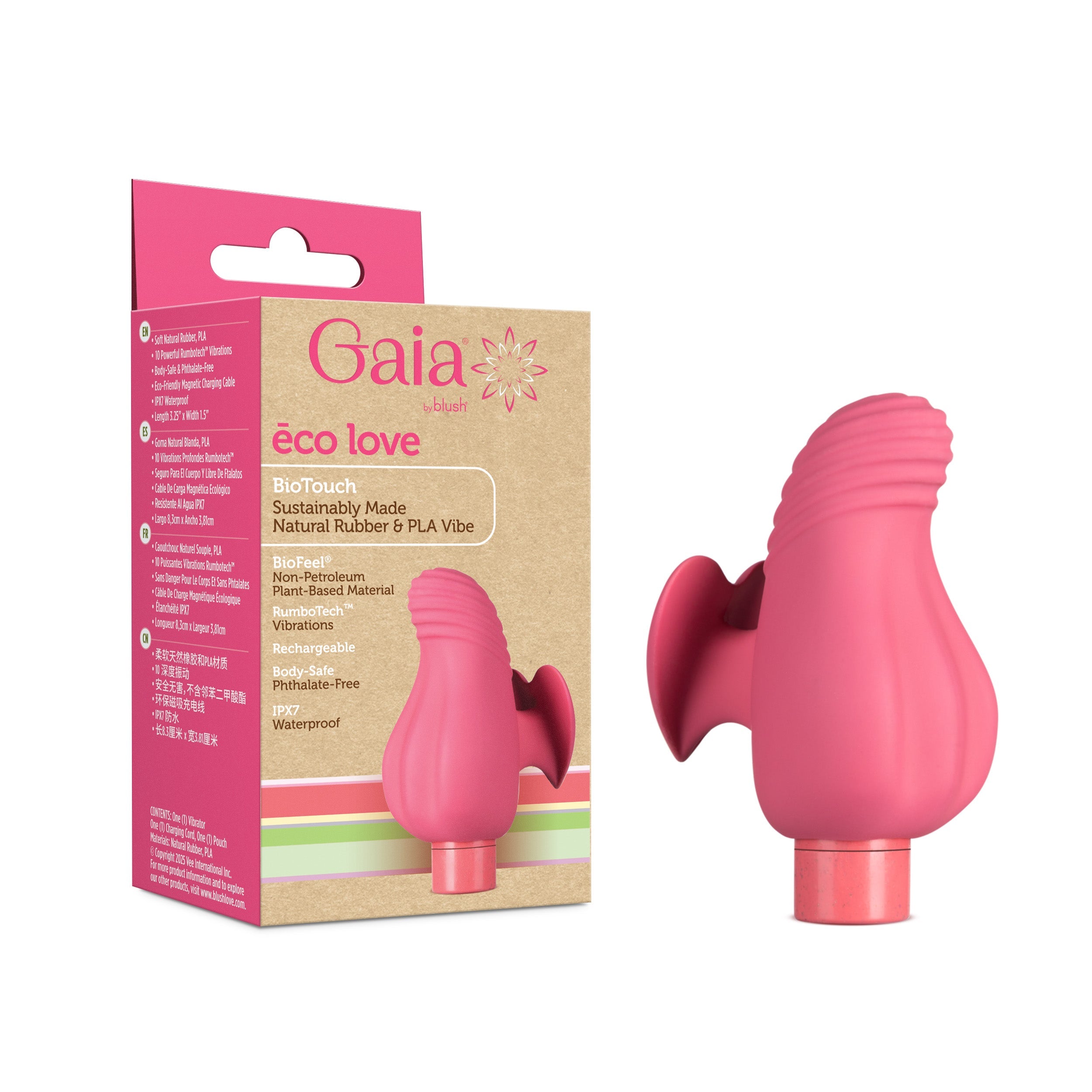 Sexual Health Vibrator - Eco Love Rechargeable Bullet