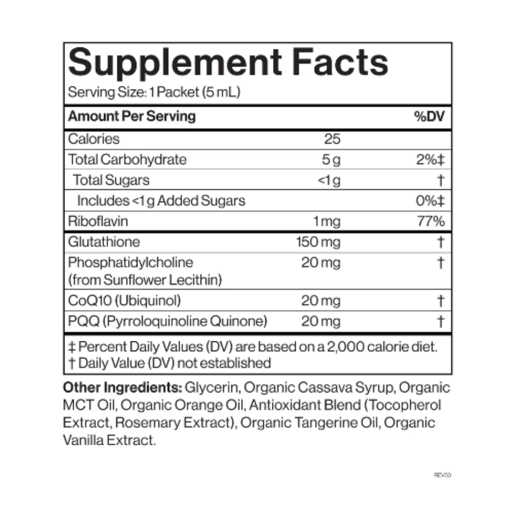 Liposomal Glutathione Liquid Packets - Gut + Skin Support*