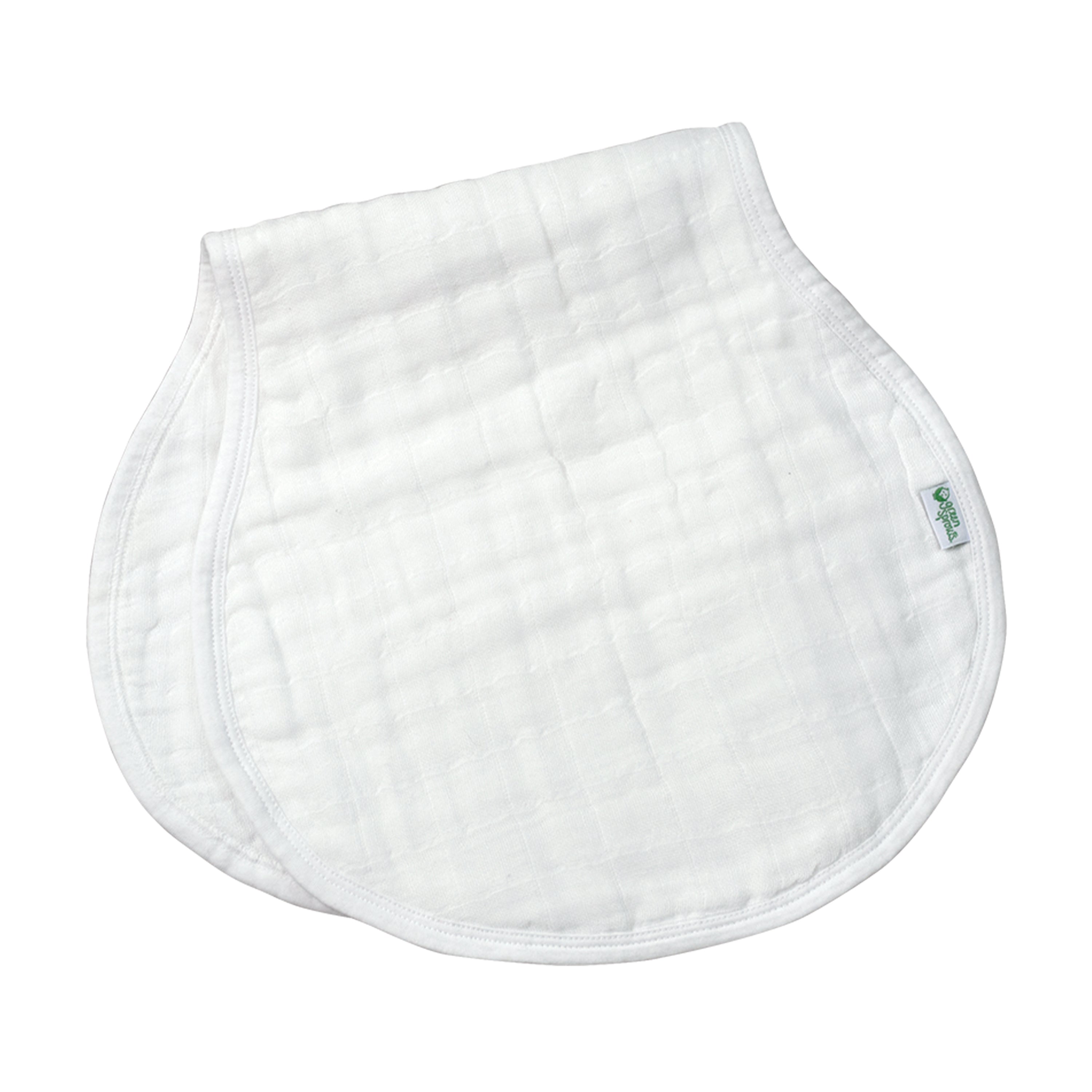 100% Certified Organic Cotton Muslin Burp Cloths