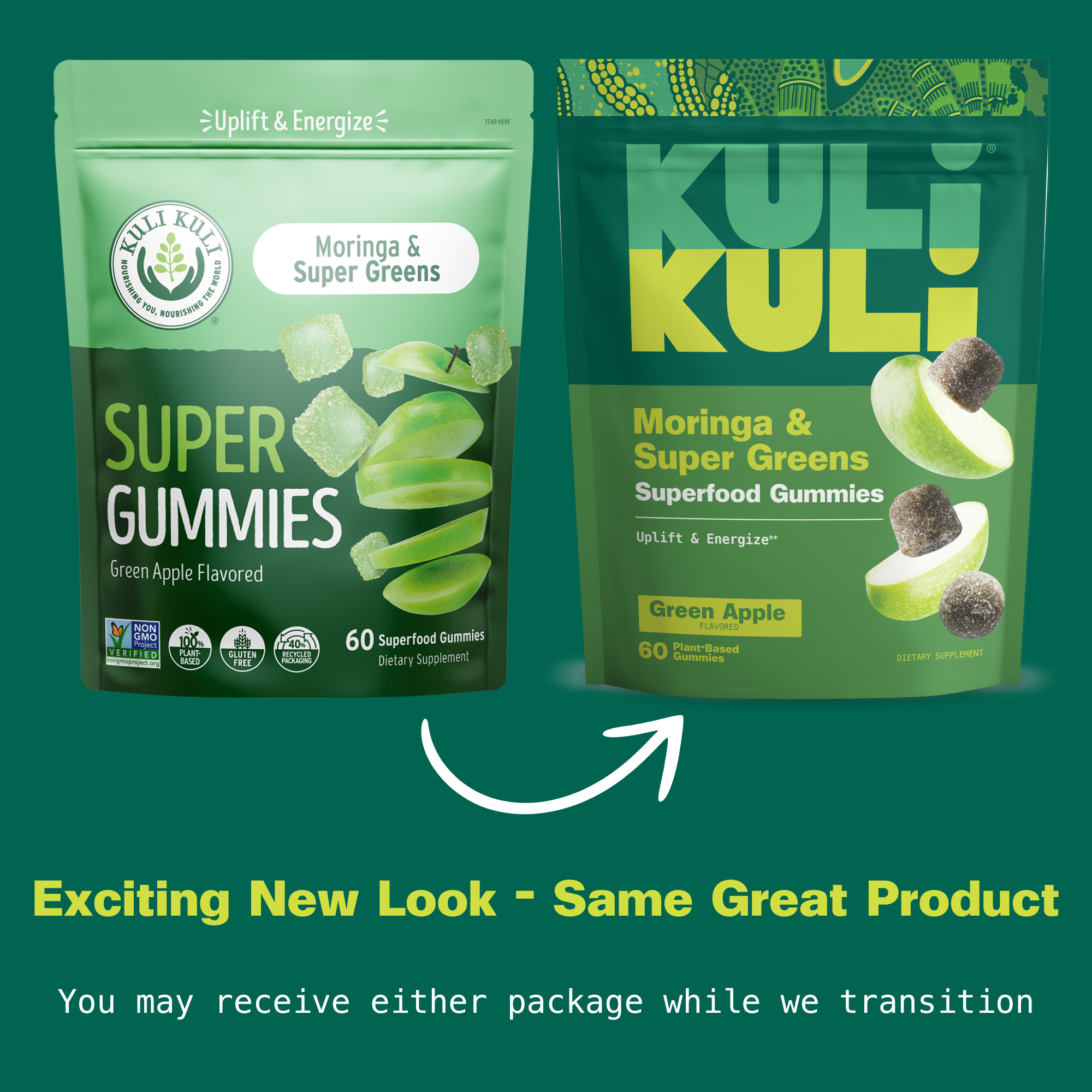 Moringa and Super Greens SuperGummies