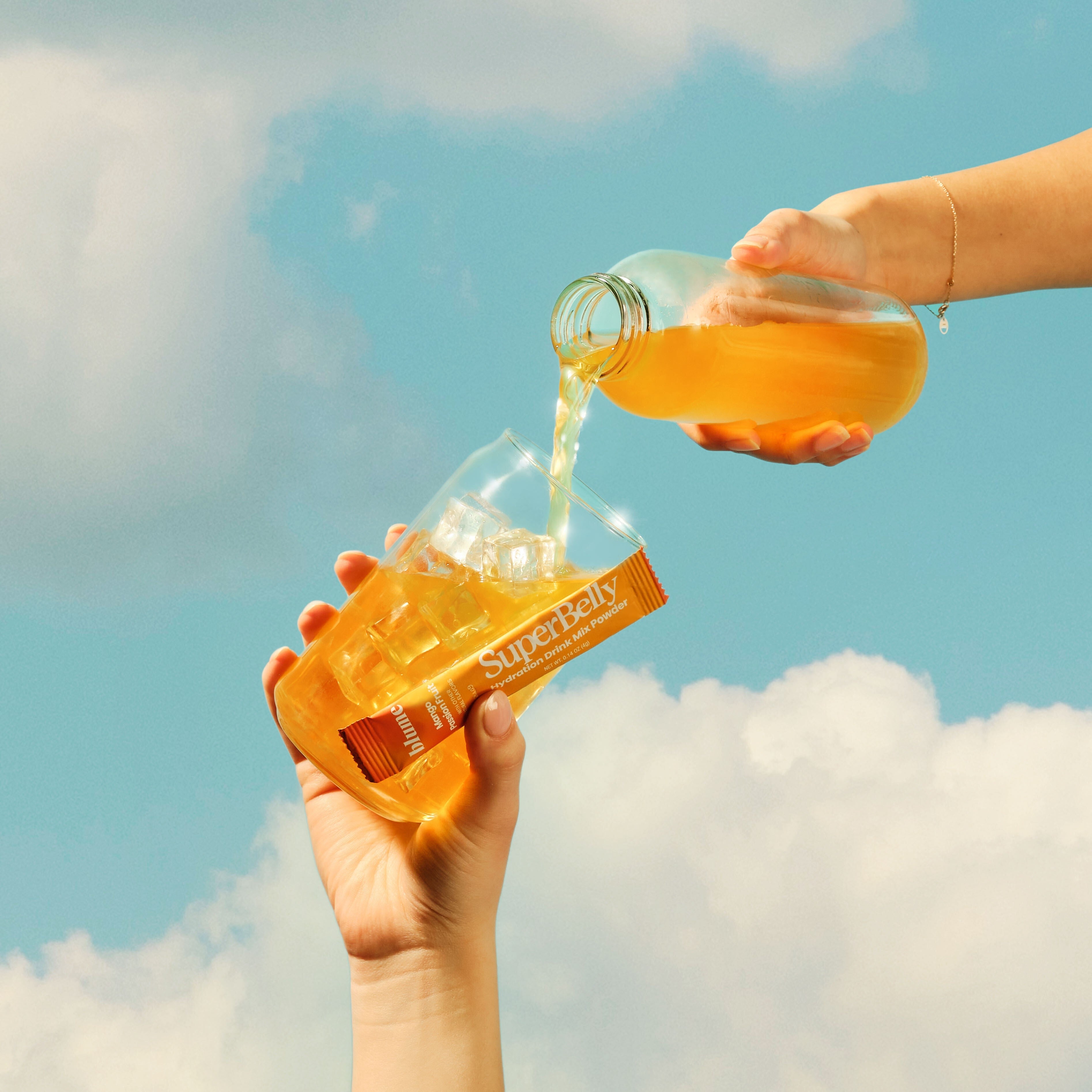 SuperBelly Gut-Building Hydration Drink Mix Powder Packets