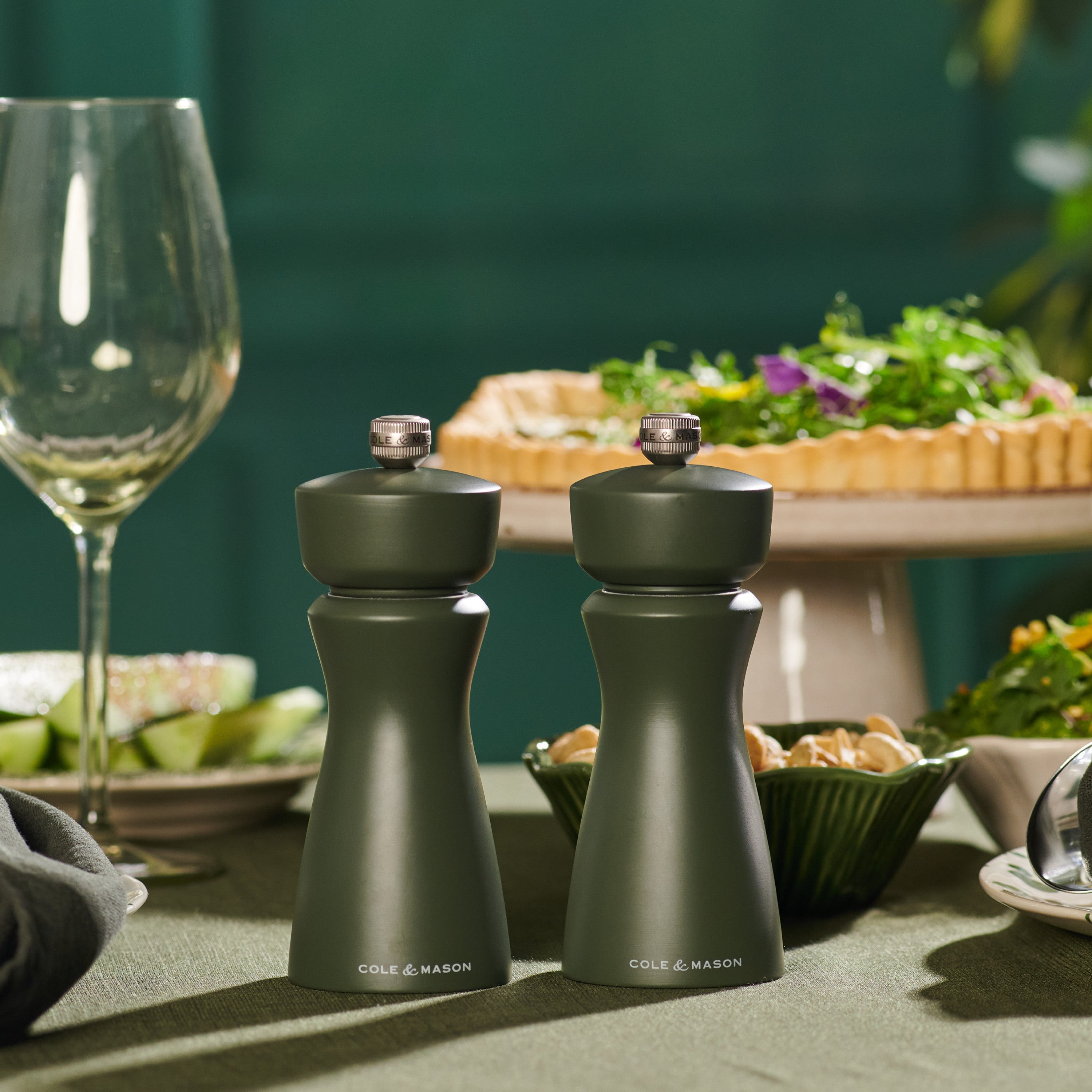 2-in-1 Kenton Salt & Pepper Mill with Ceramic Grinder