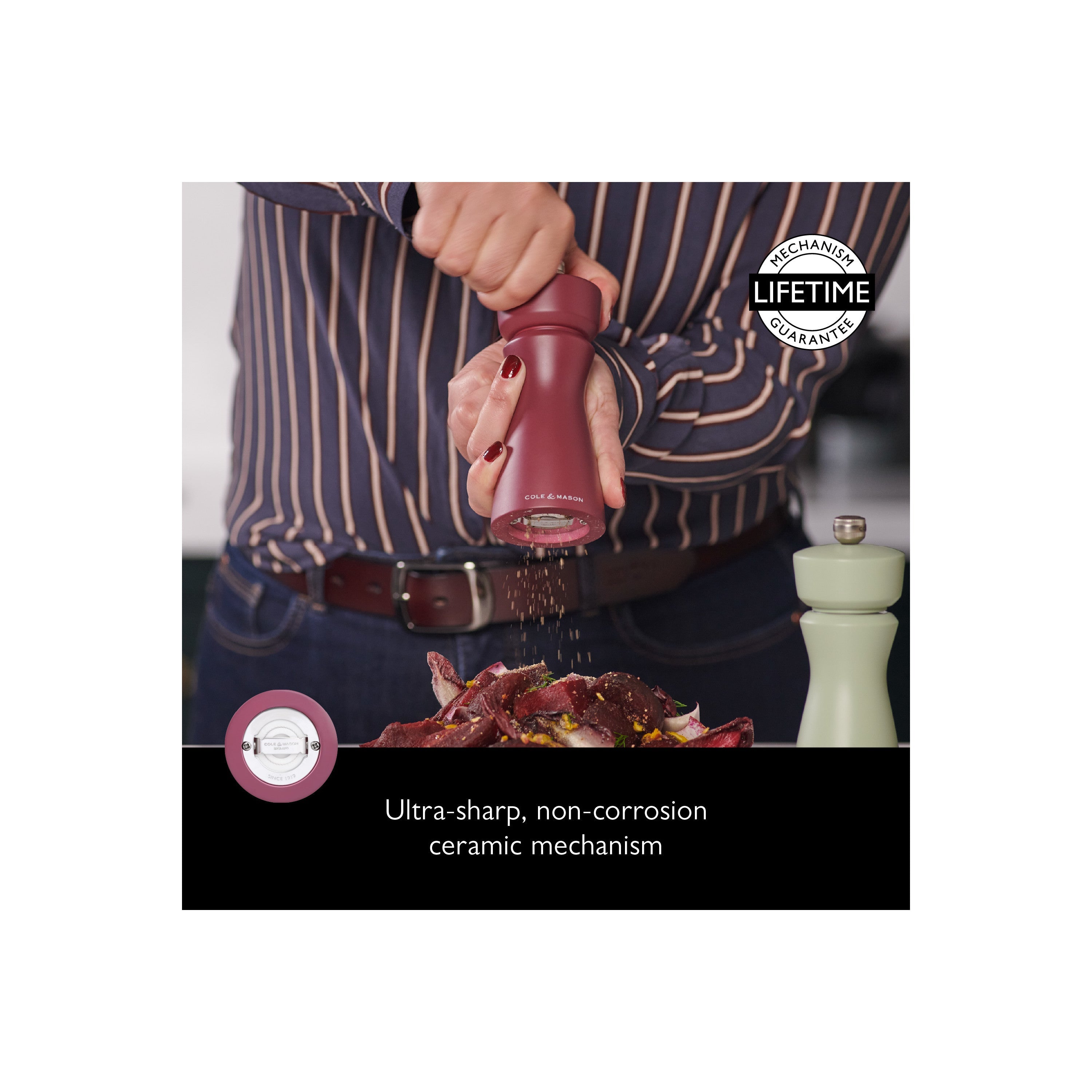 2-in-1 Kenton Salt & Pepper Mill with Ceramic Grinder