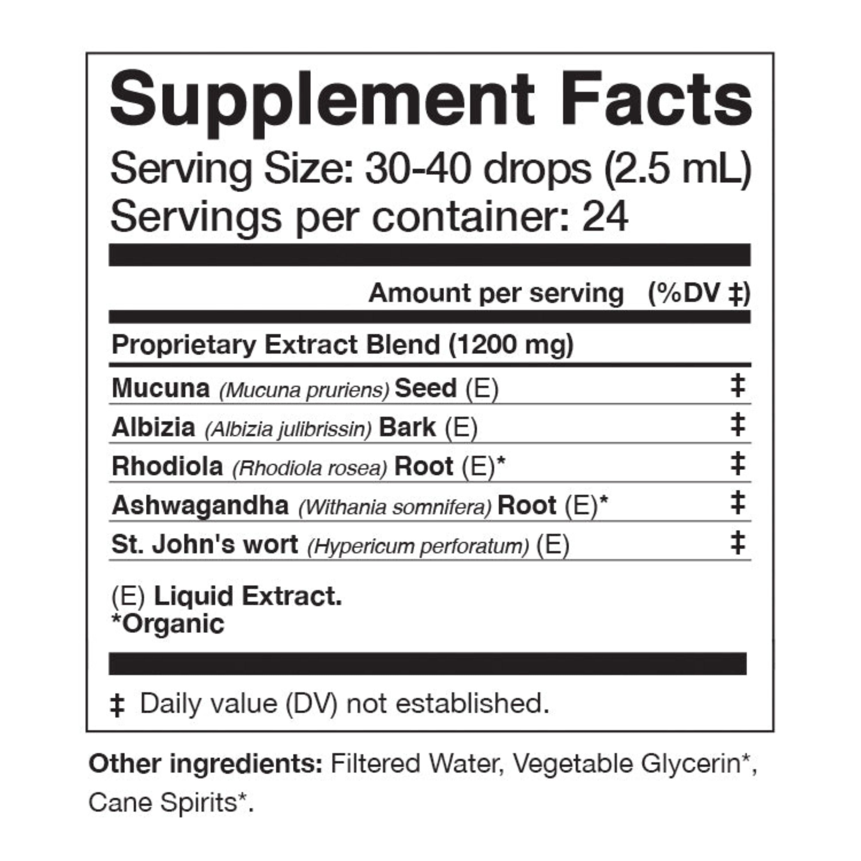 HAPPINESS Tonic, Supports Balanced Moods