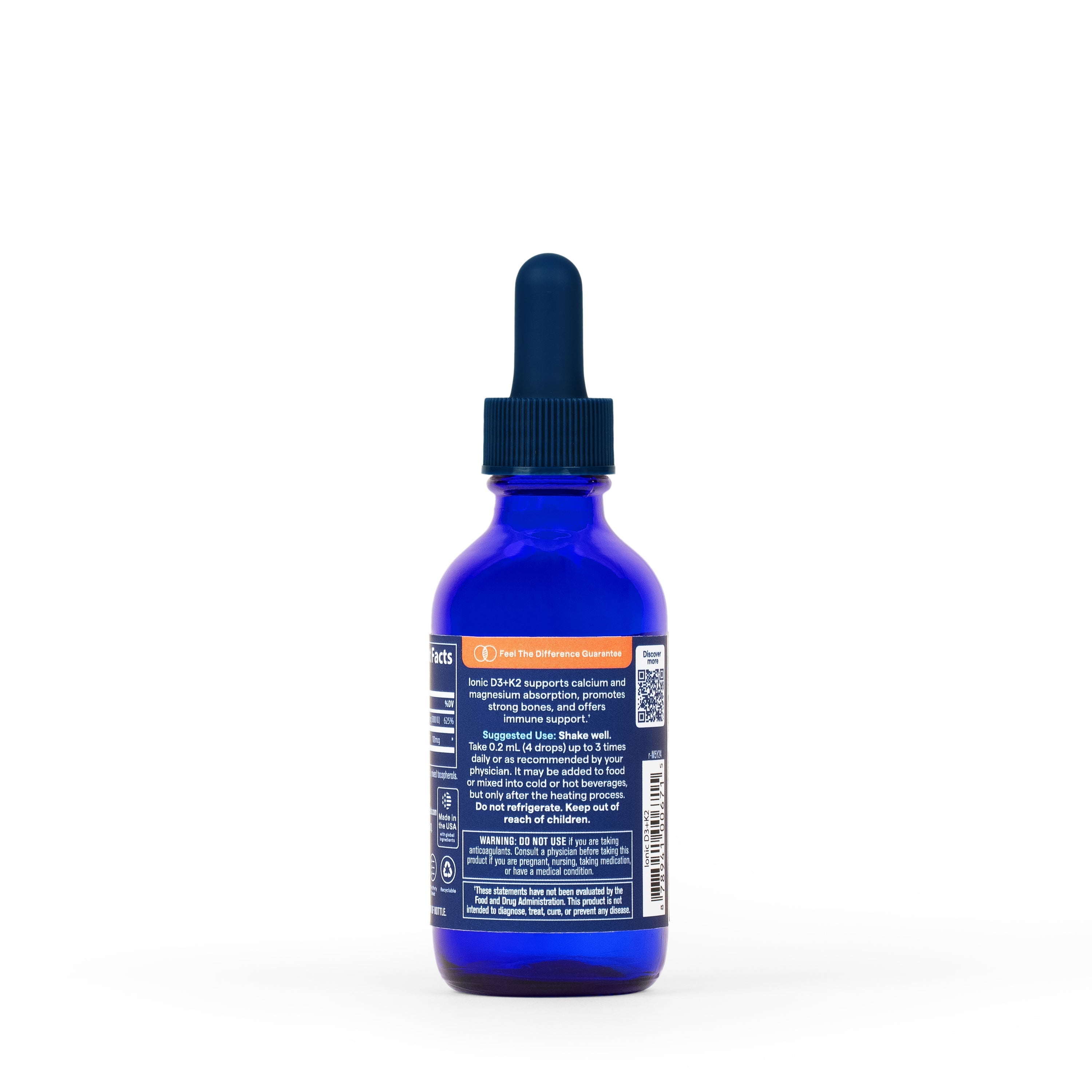Ionic D3 + K2 Drops