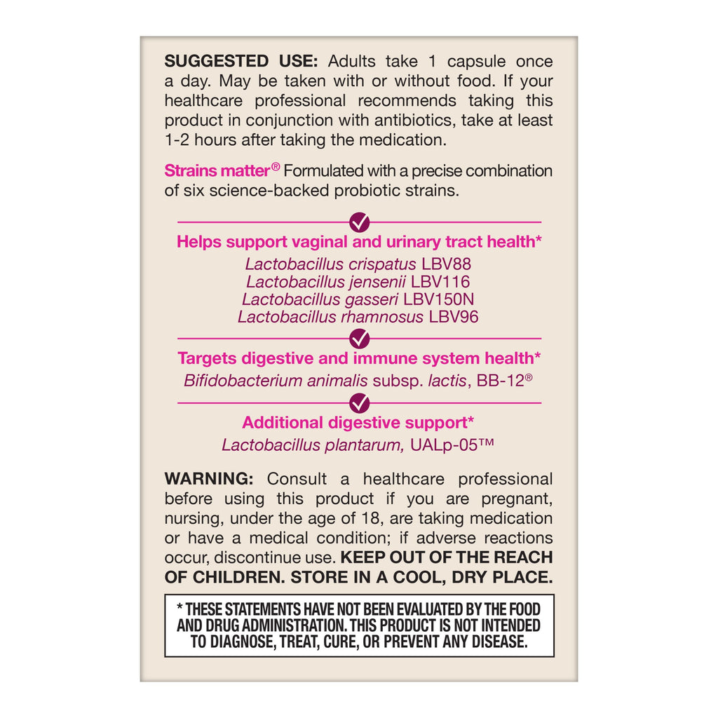 Fem-Dophilus Advanced Probiotics