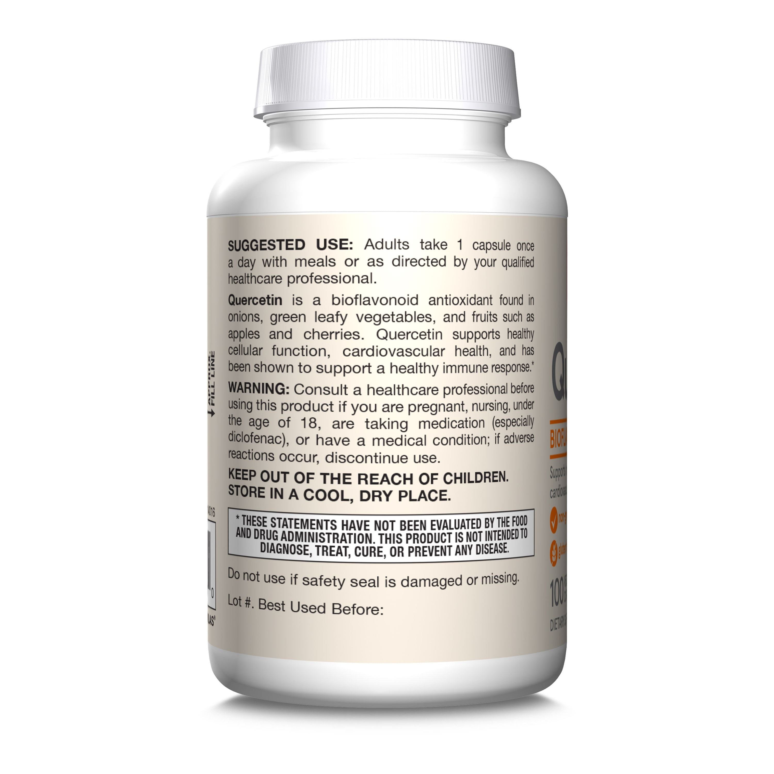 Quercetin 500mg - Bioflavonoid
