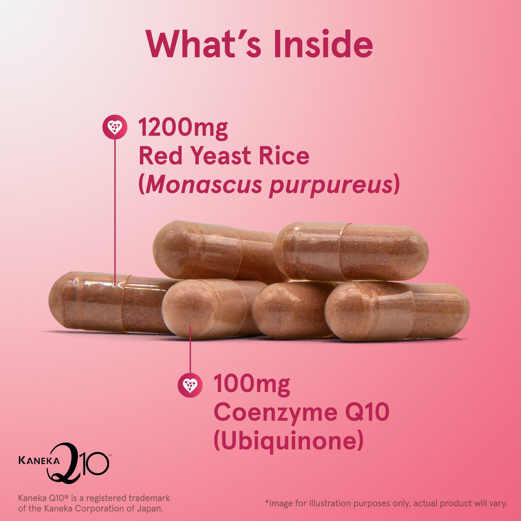 Red Yeast Rice 1200mg & Co-Q10