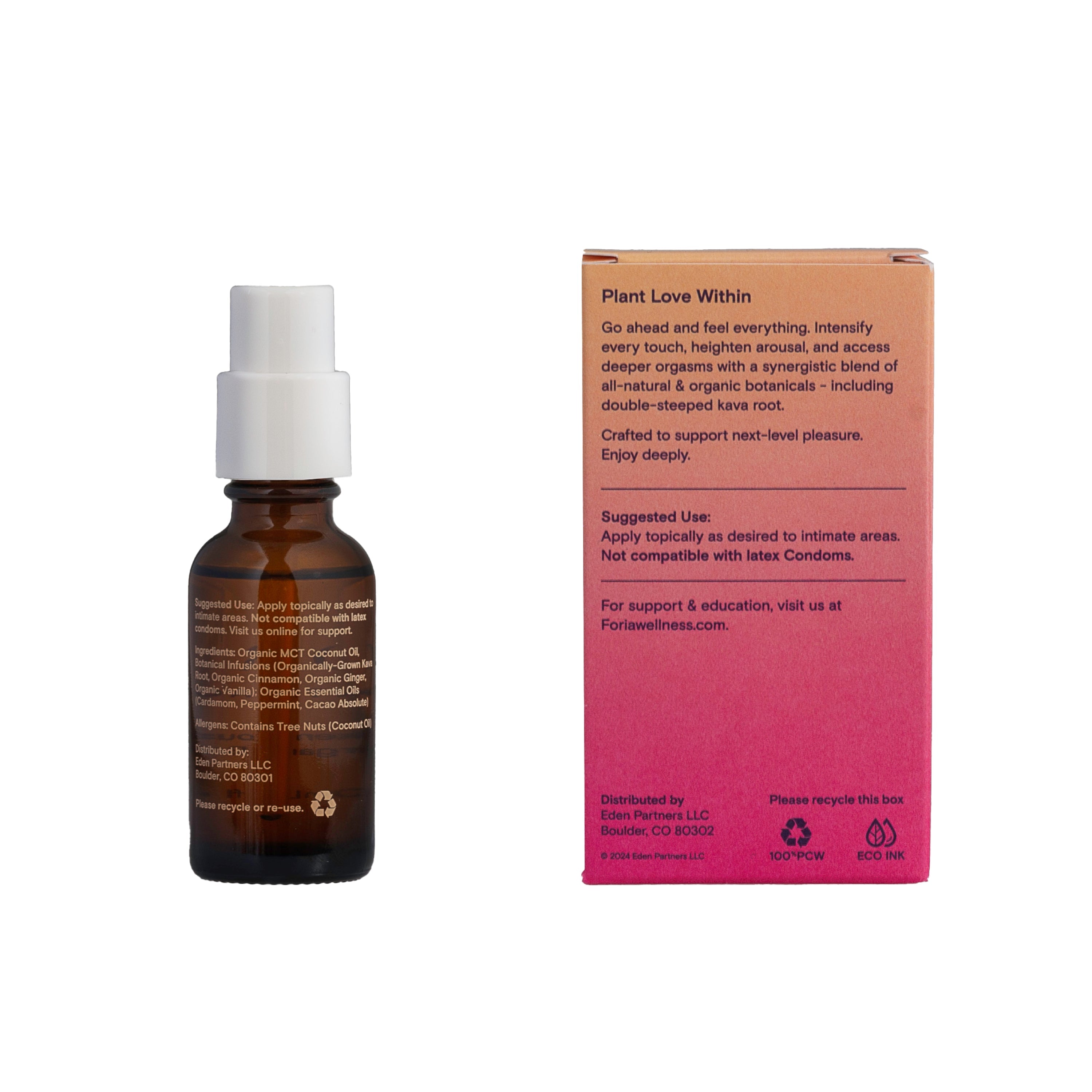 Intimacy Awaken Arousal Oil with Organic Botanicals