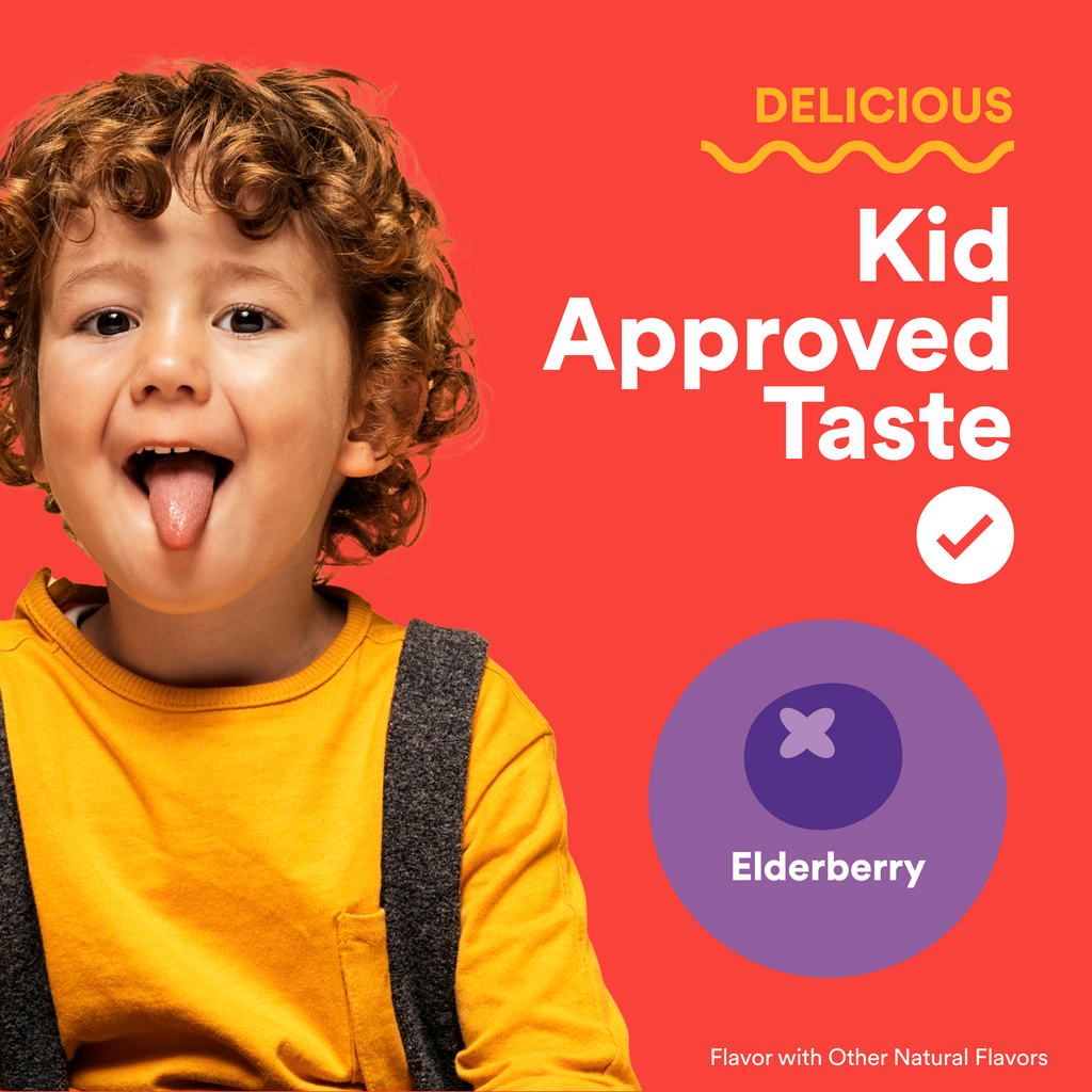 Kids Triple Action Immunity + Elderberry Gummies