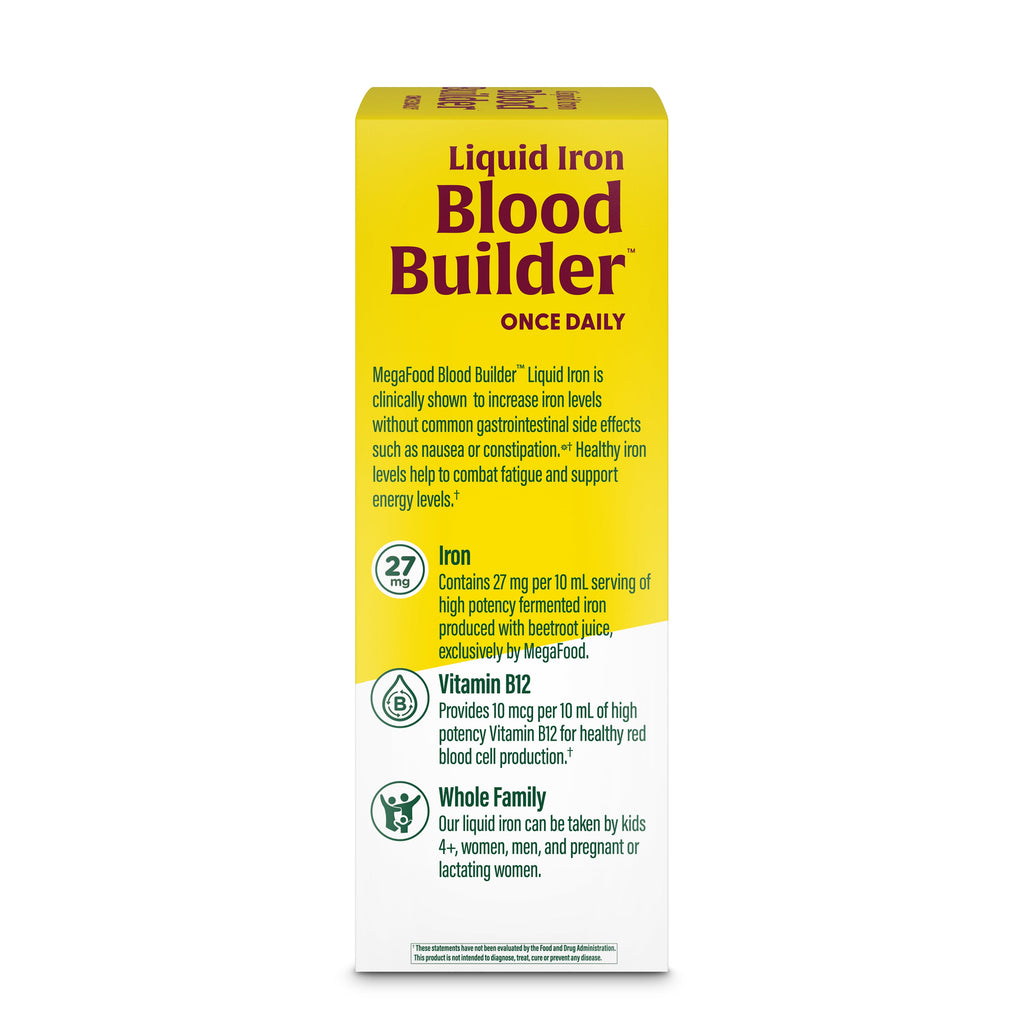 Blood Builder Liquid Iron, with B12