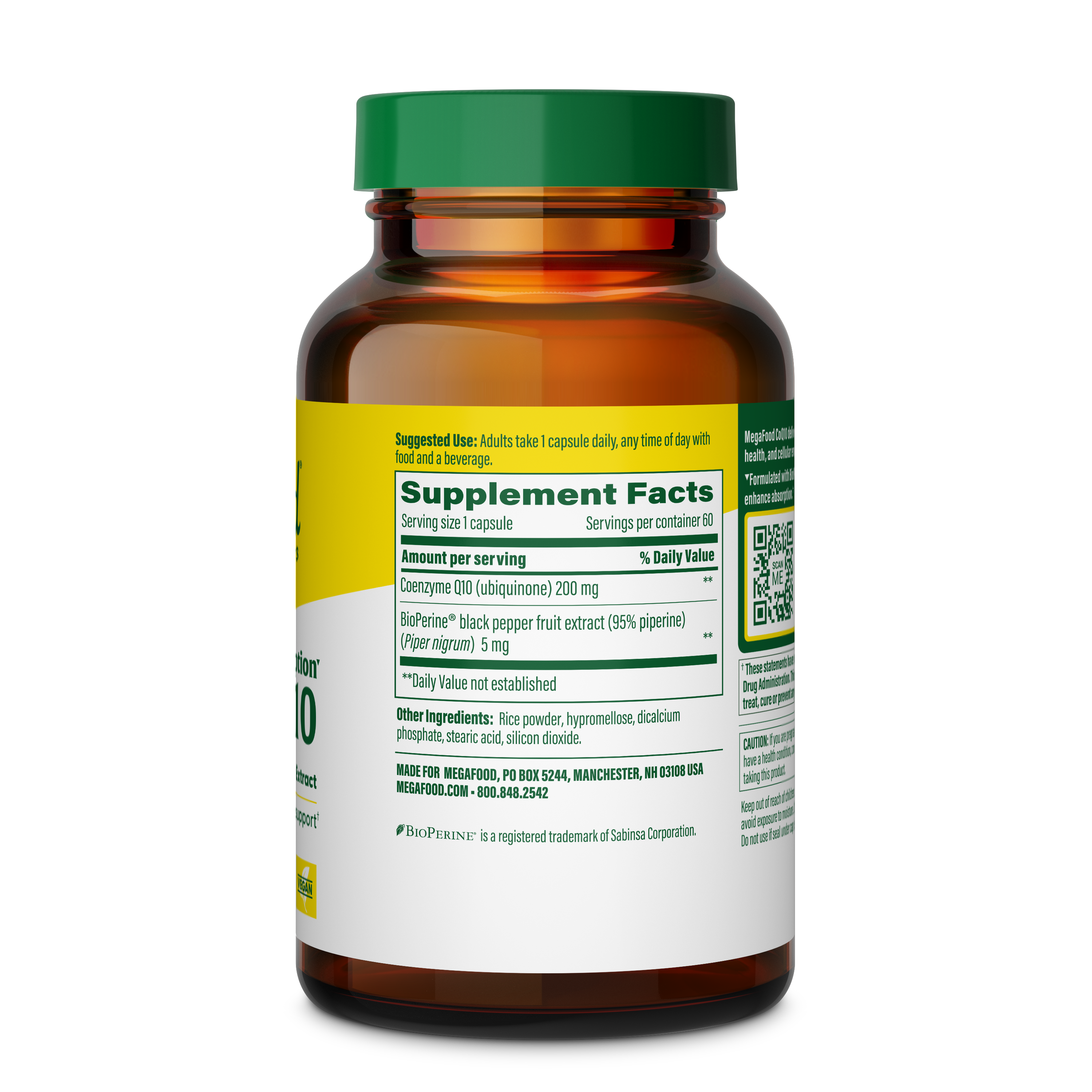 COQ10 200 mg + BioPerine