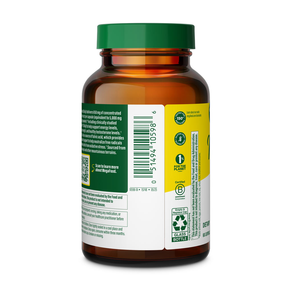 Shilajit with Fulvic Acid Capsules